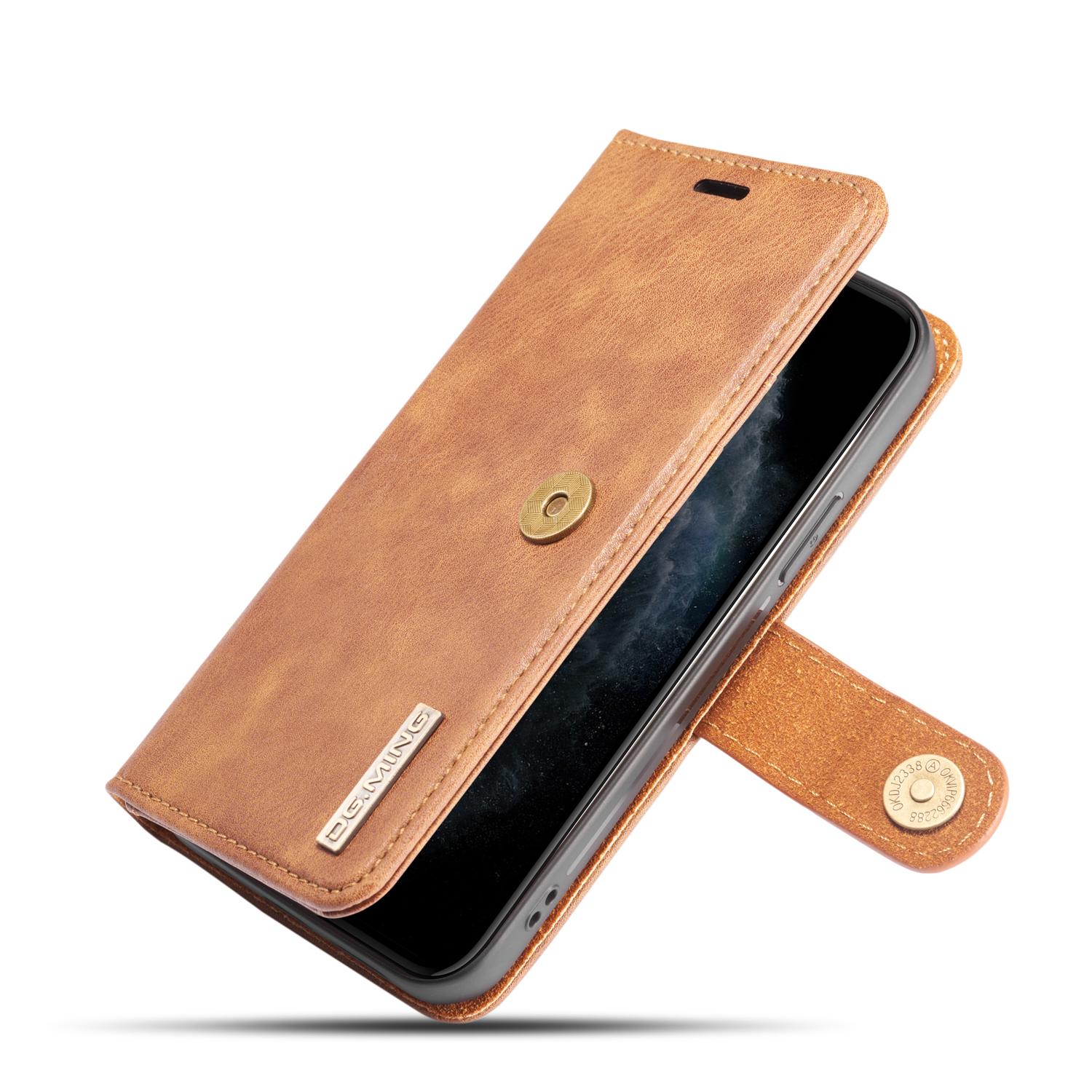 Magnet Wallet iPhone 12/12 Pro Cognac