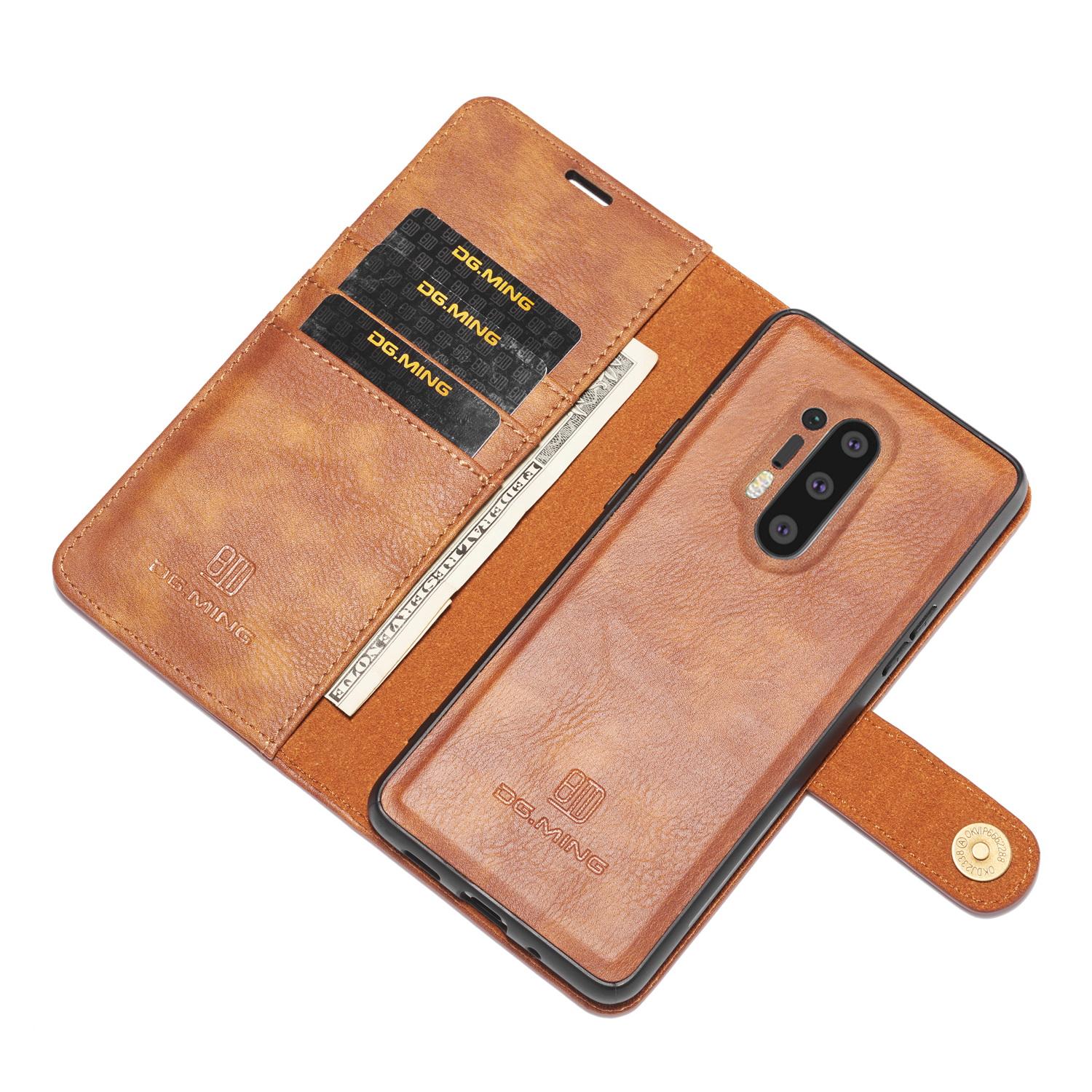 Magnet Wallet OnePlus 8 Pro Cognac