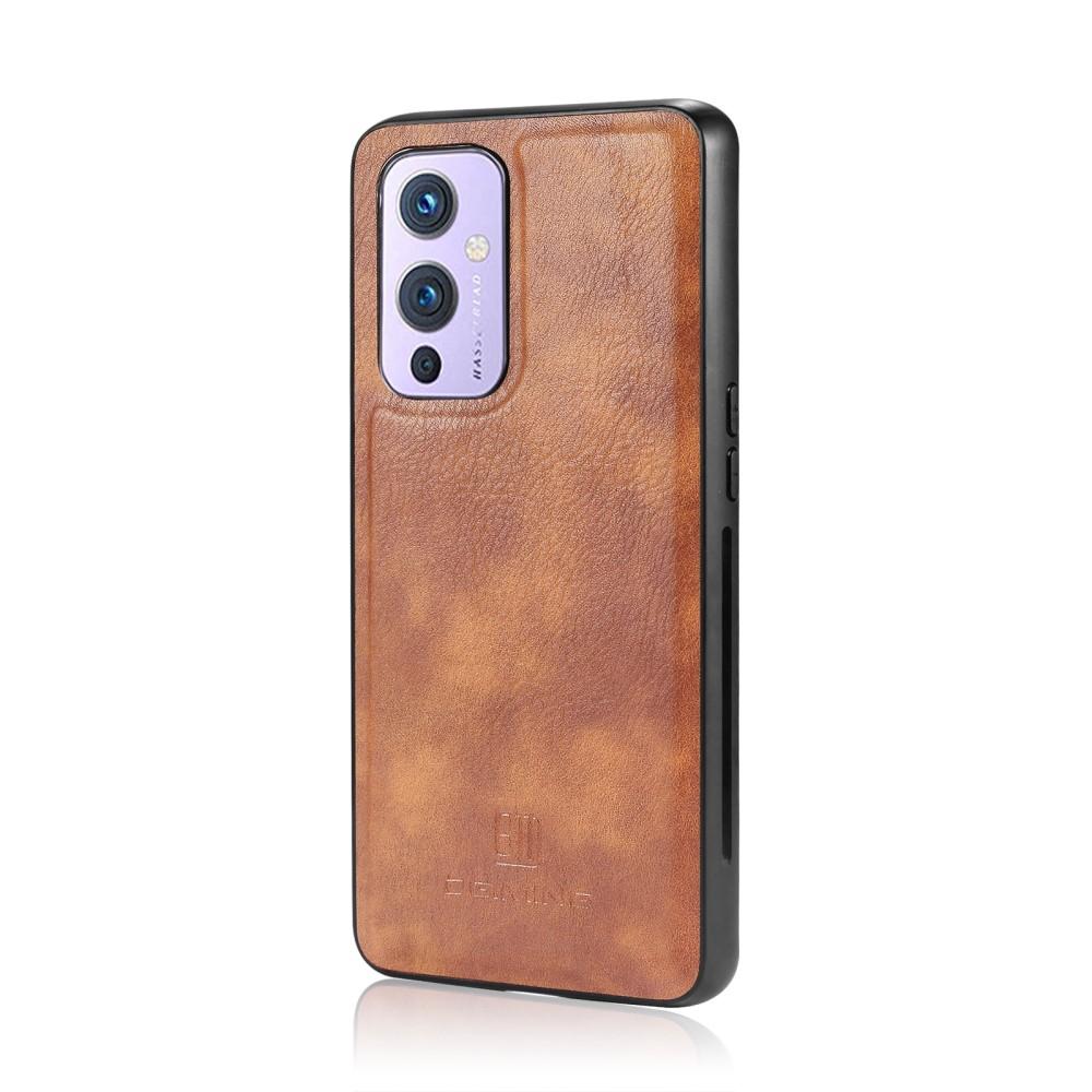 Magnet Wallet OnePlus 9 Cognac