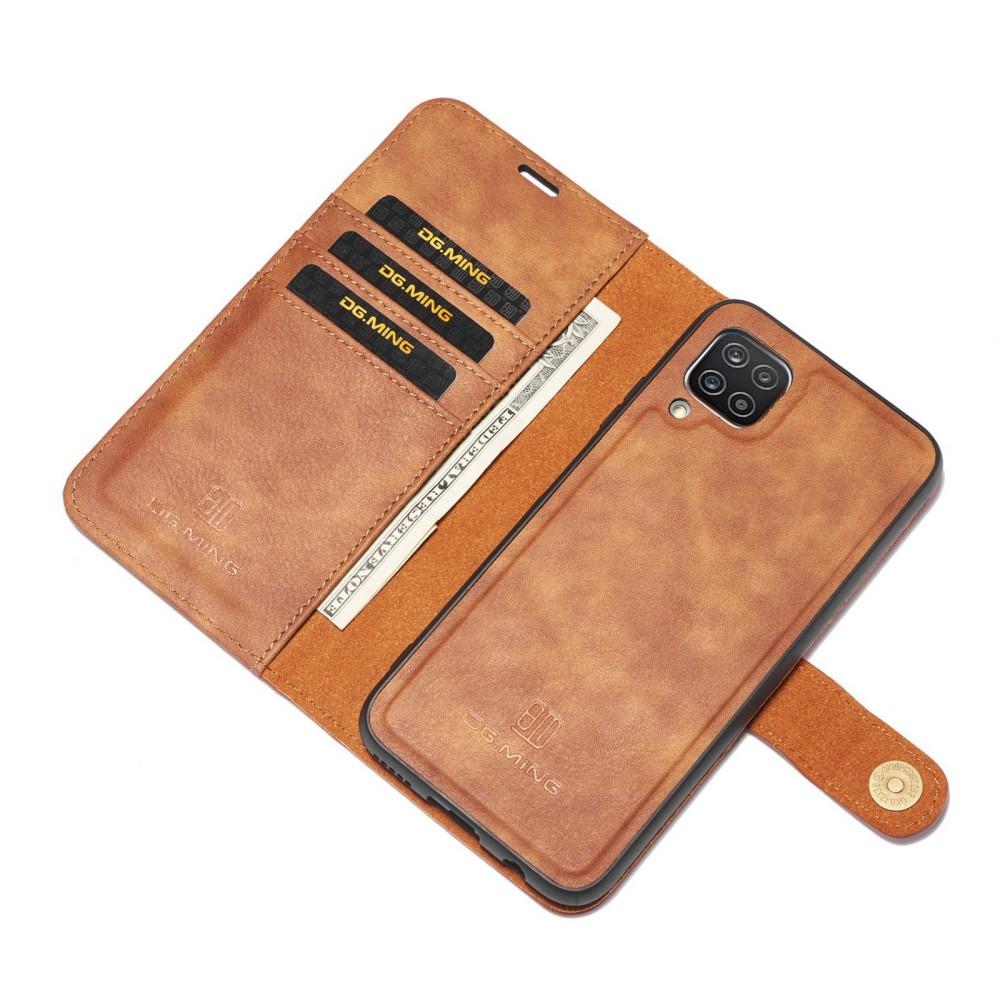 Magnet Wallet Samsung Galaxy A12 Cognac