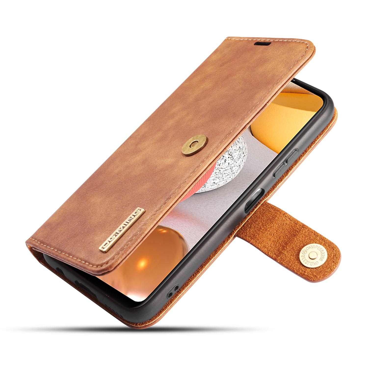 Magnet Wallet Samsung Galaxy A42 5G Cognac