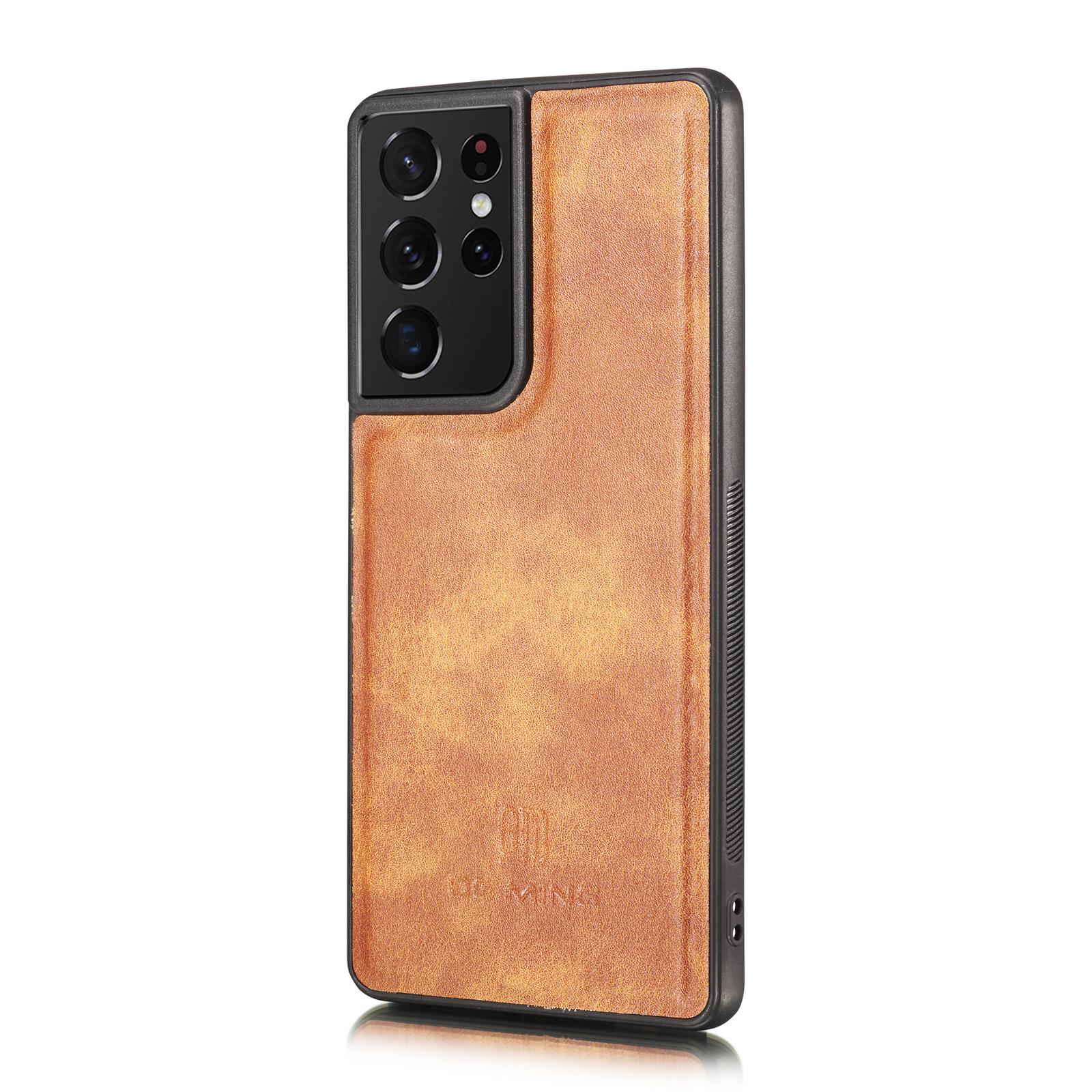 Magnet Wallet Samsung Galaxy S21 Ultra Brun