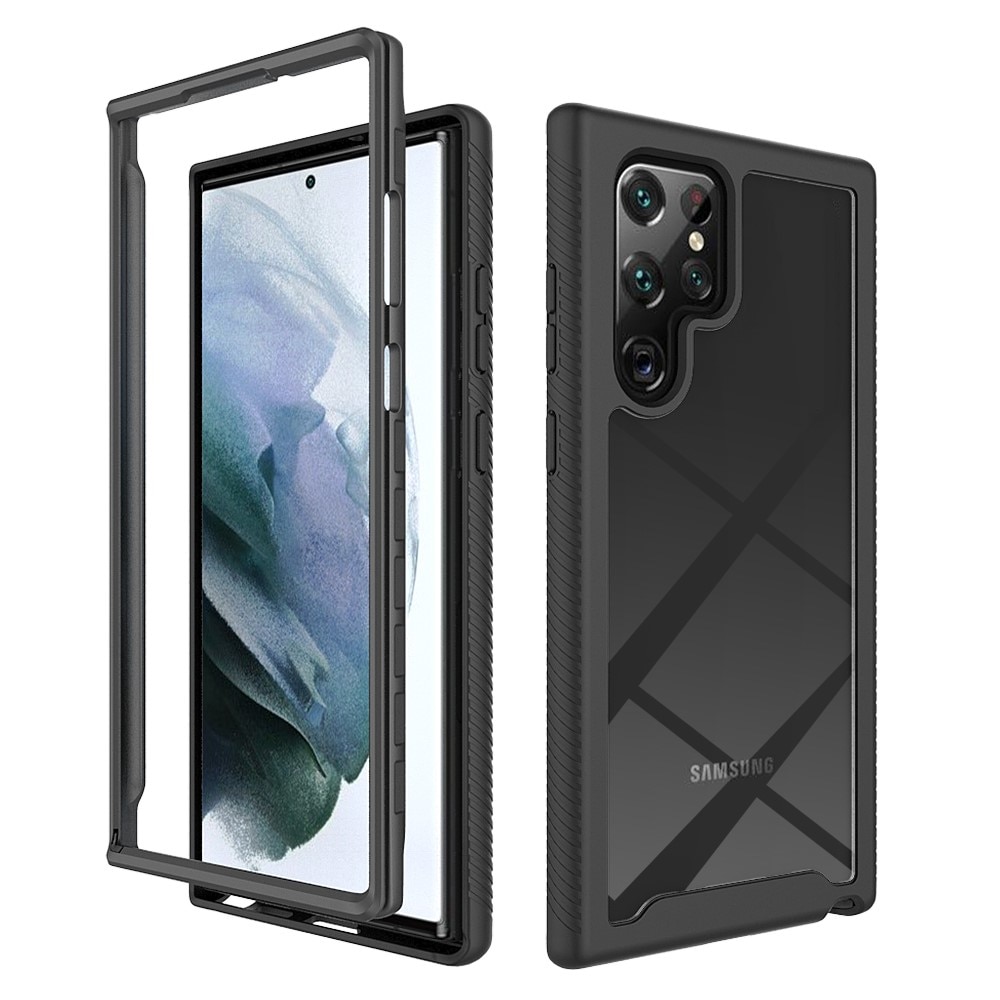 Full Cover Skal Samsung Galaxy S23 Ultra Svart