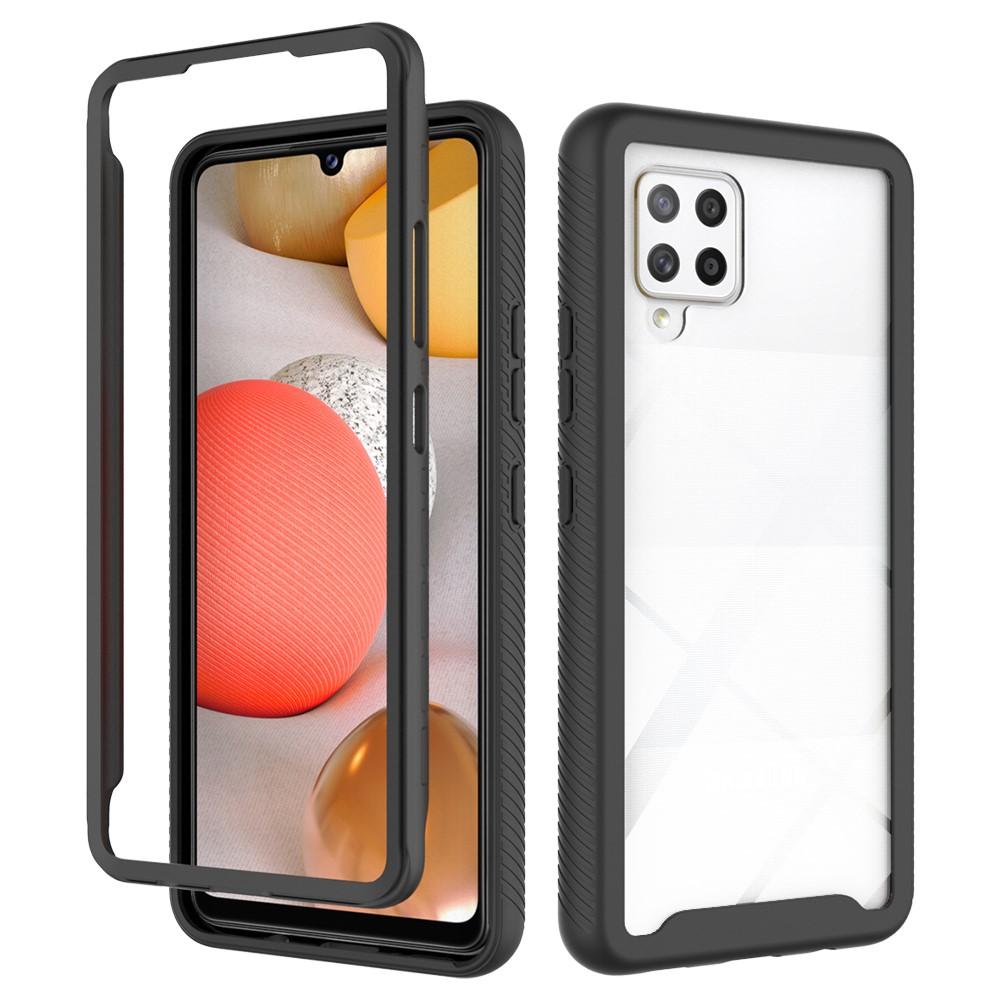 Full Cover Skal Samsung Galaxy A42 Svart