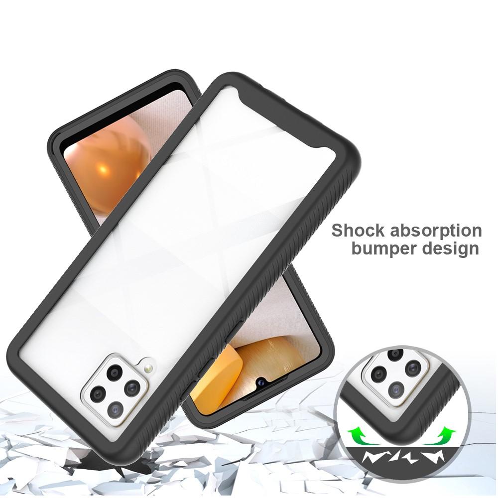 Full Cover Skal Samsung Galaxy A42 Svart