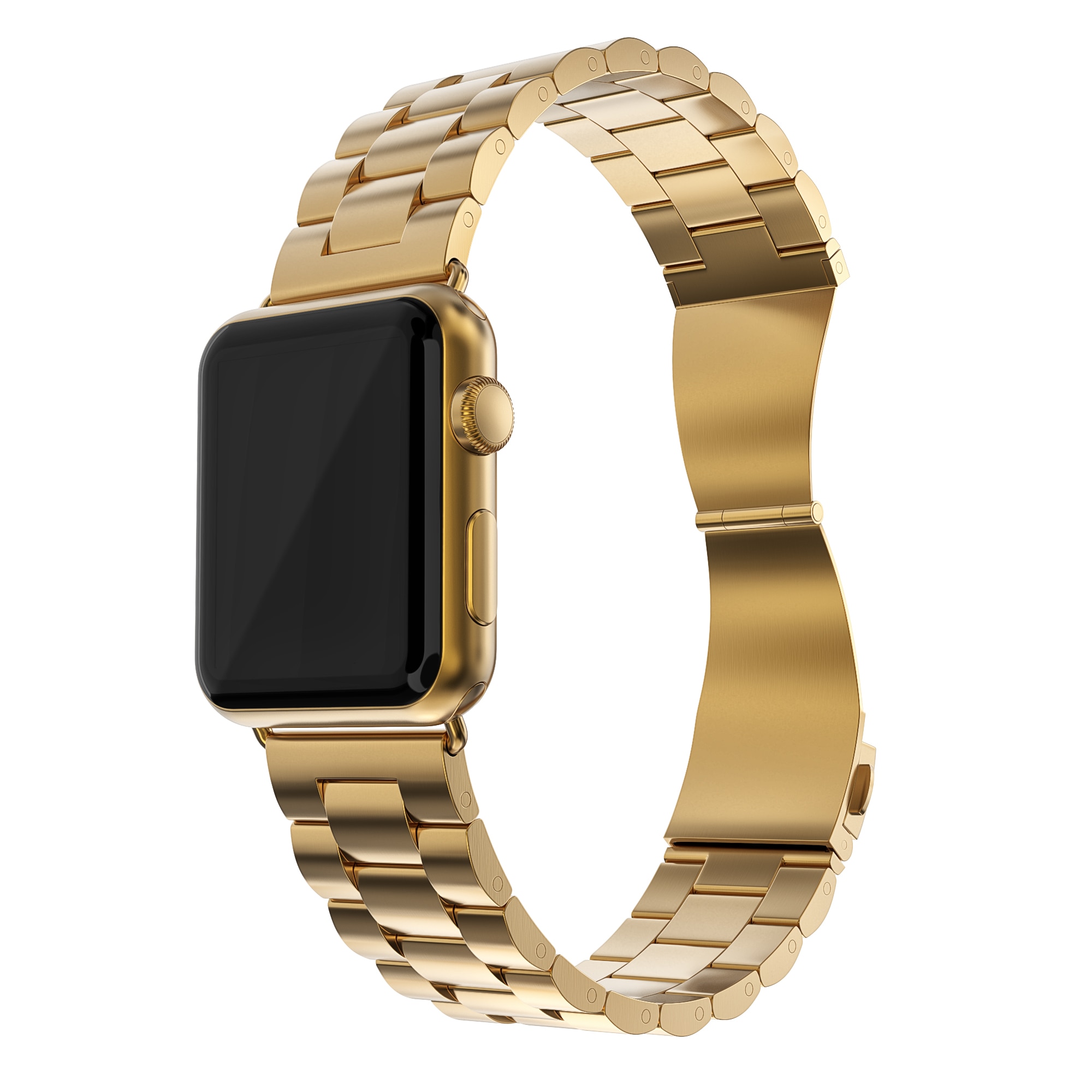 Metallarmband Apple Watch 41mm Series 7 guld