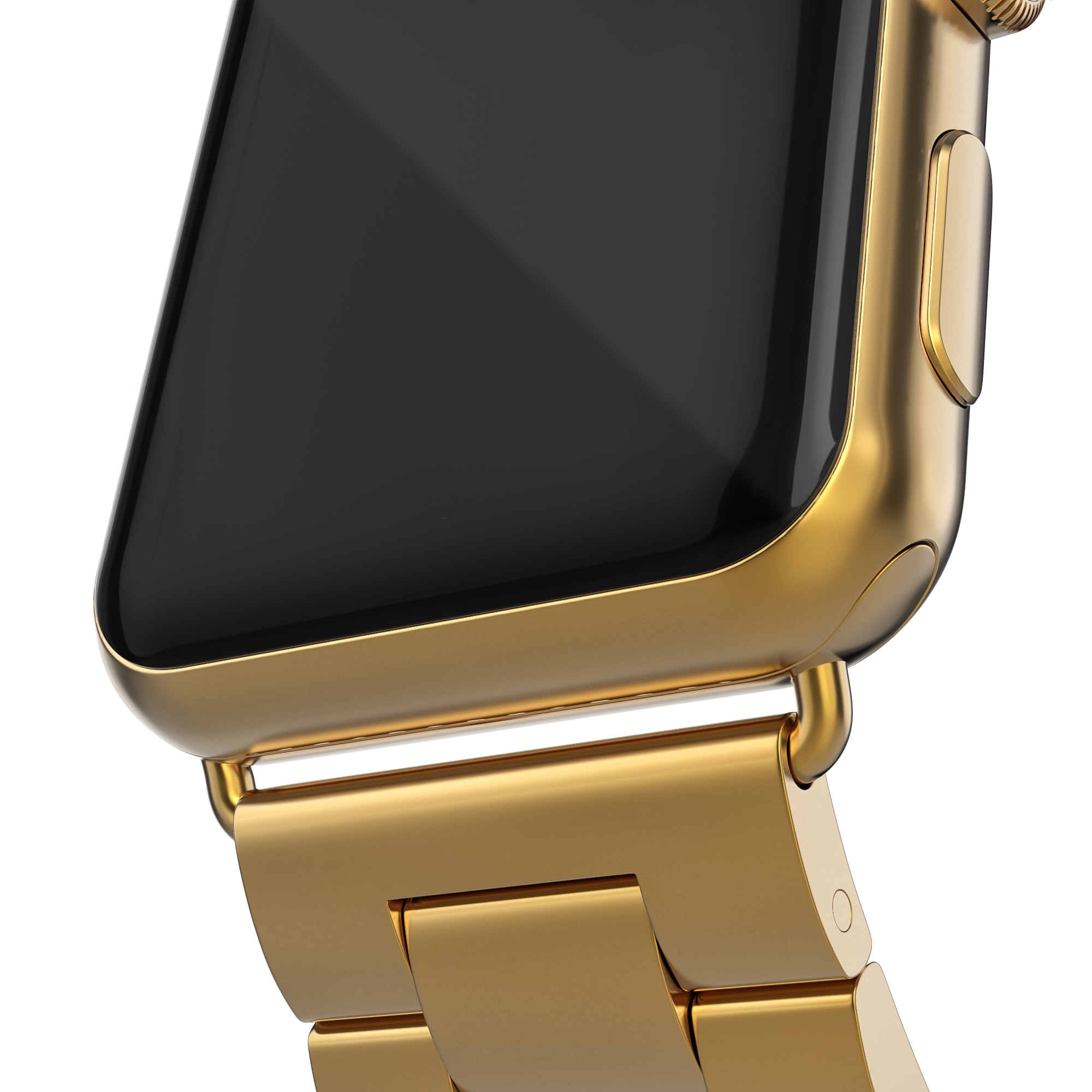 Metallarmband Apple Watch 45mm Series 7 guld