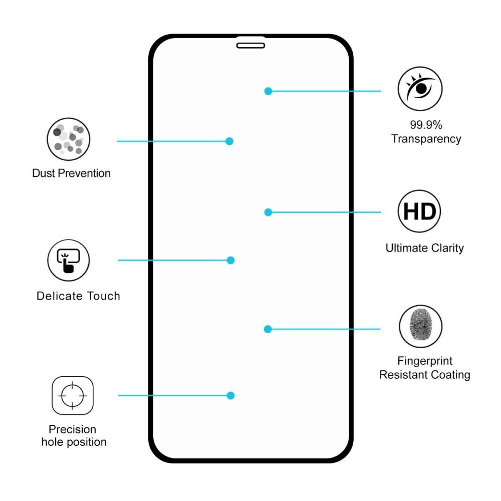 Full Glue Tempered Glass iPhone XS Max/11 Pro Max Black