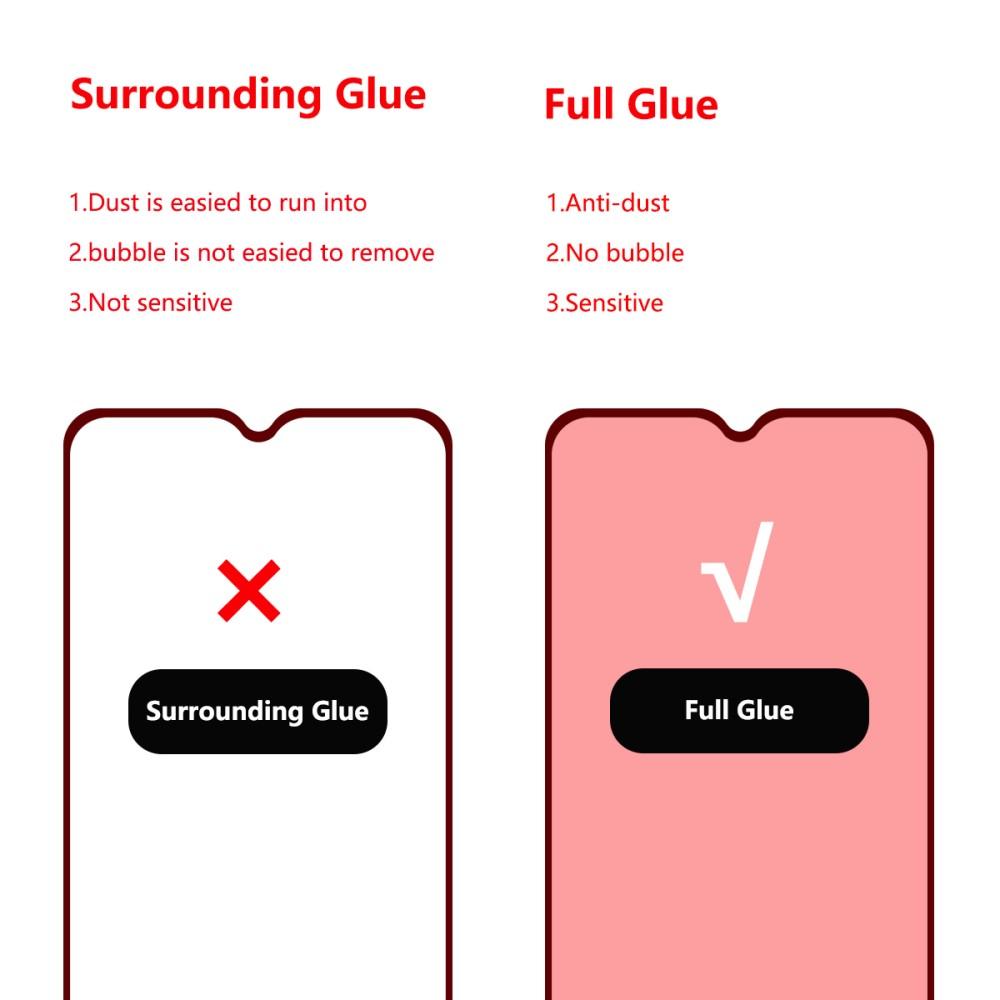Full Glue Tempered Glass OnePlus 7/6T Black