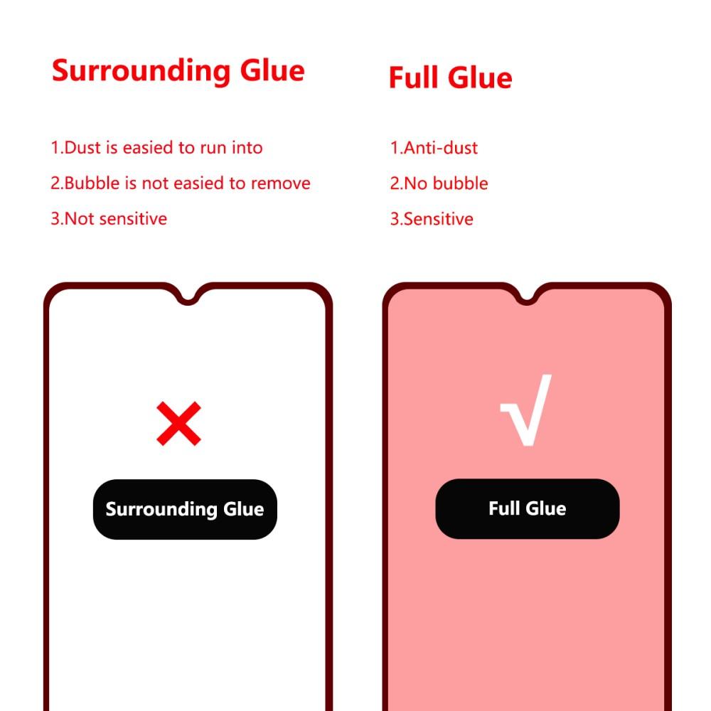 Full Glue Tempered Glass OnePlus 7T Black