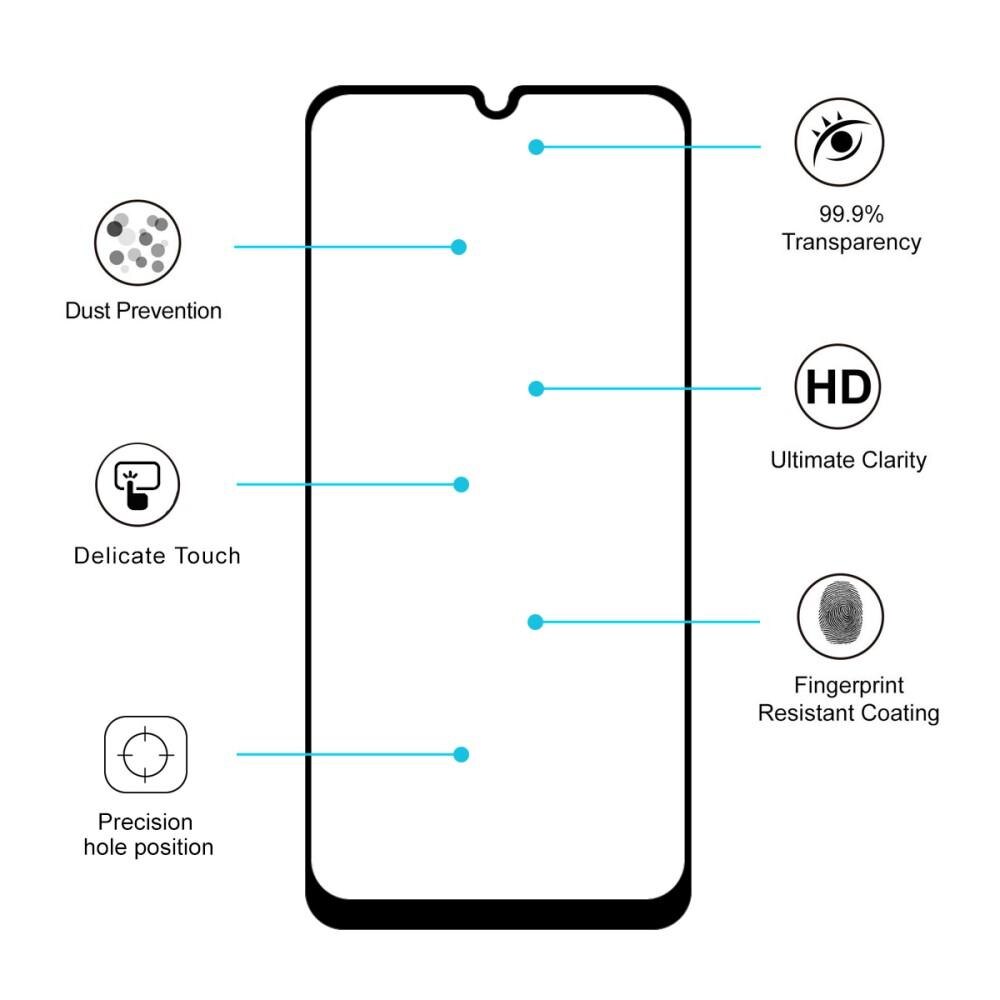 Full Glue Tempered Glass Samsung Galaxy A50 Black