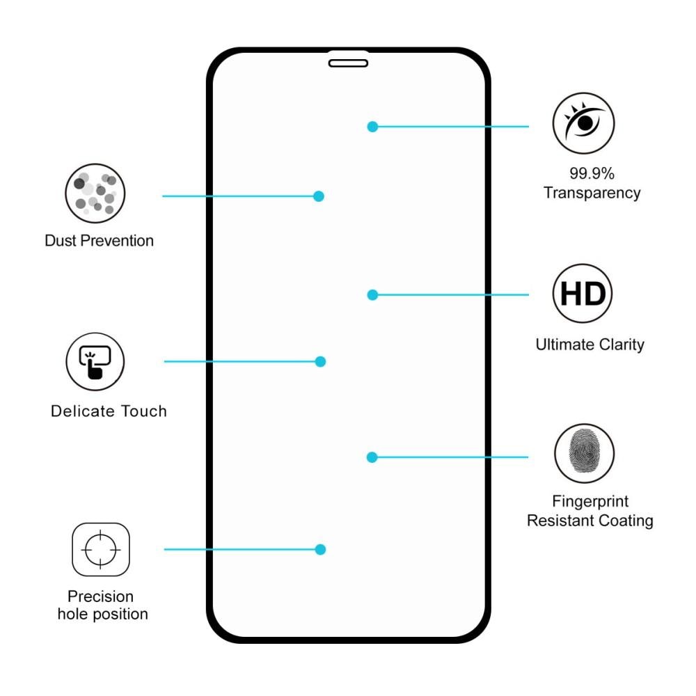 Full Glue Tempered Glass iPhone XR/11 Black