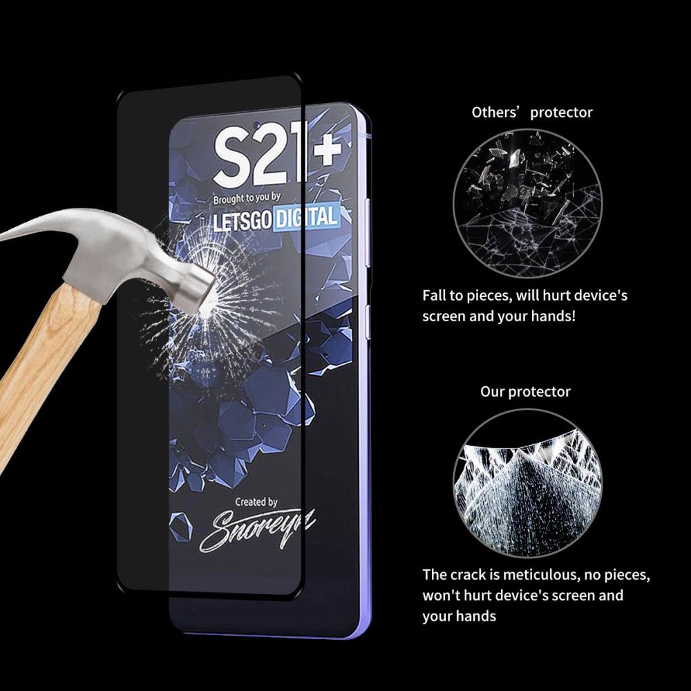 Full Glue Tempered Glass Samsung Galaxy S21 Plus Black