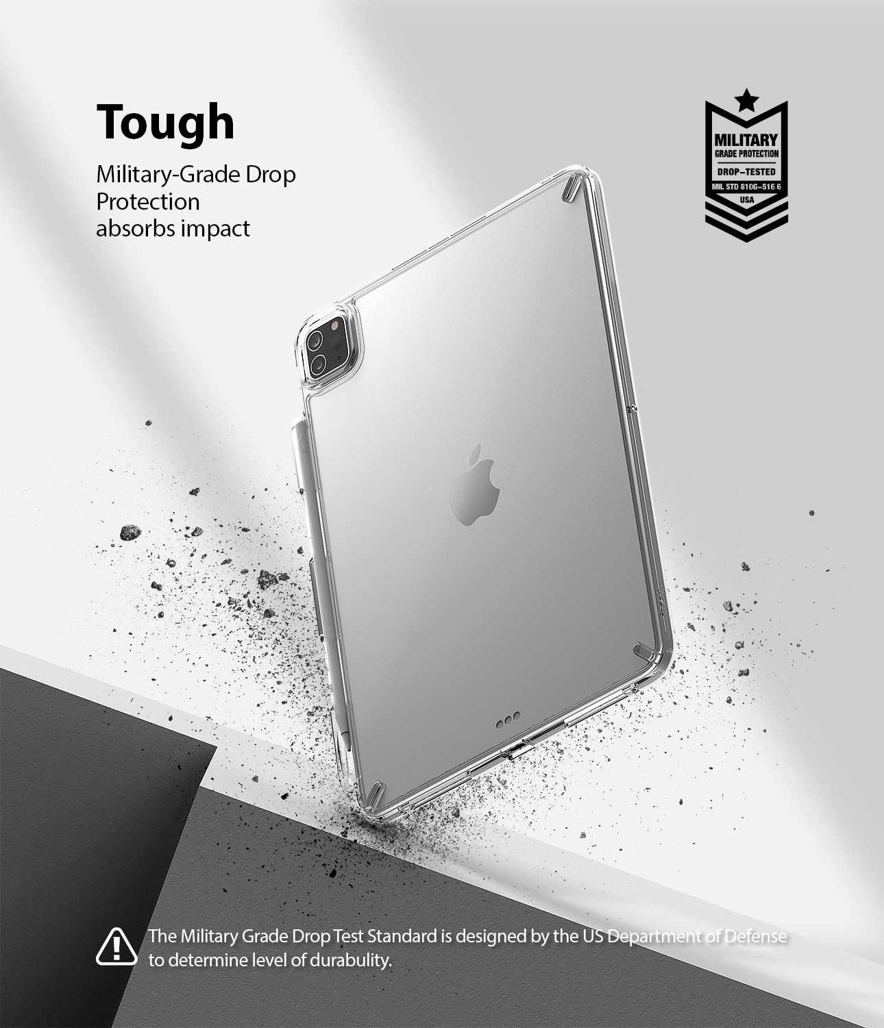 Fusion Case iPad Pro 11 4th Gen (2022) Clear