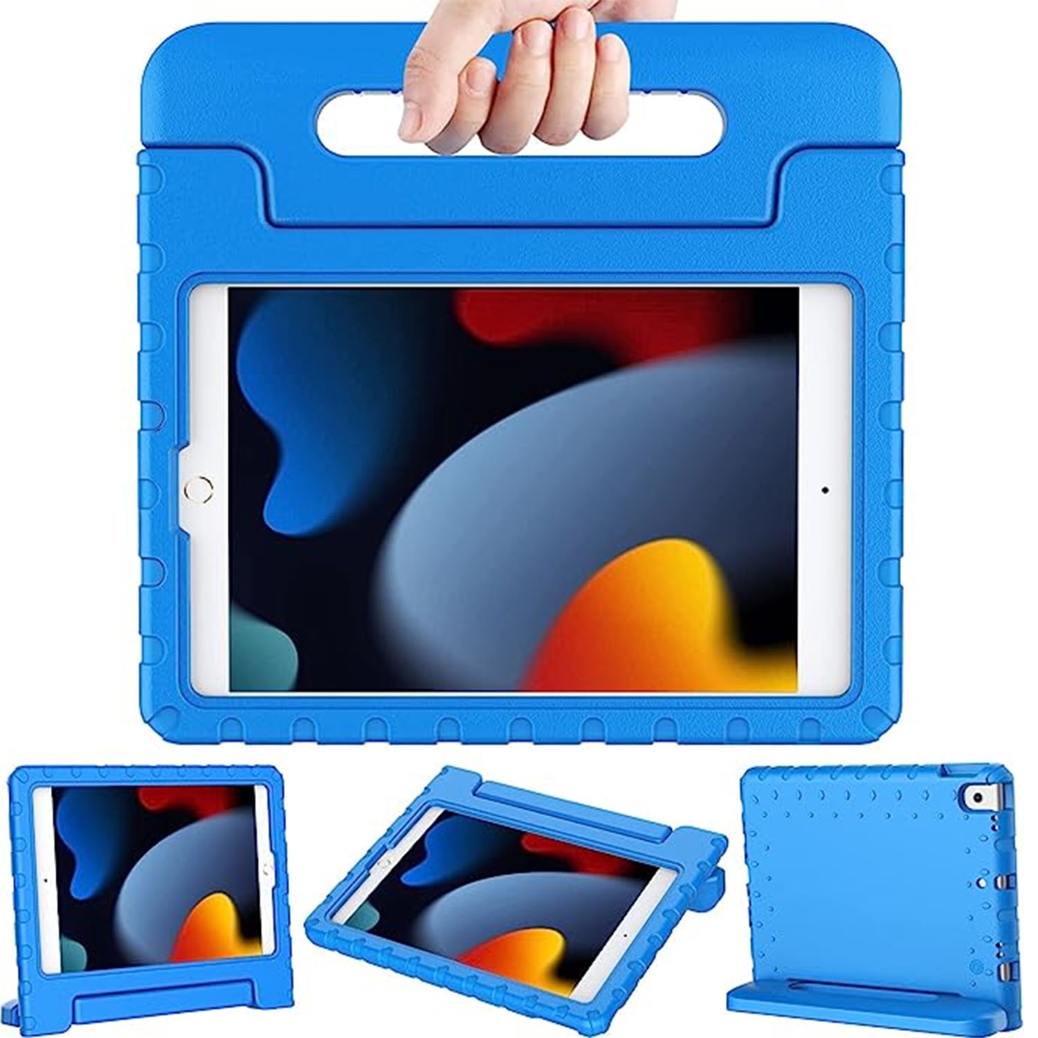 Stöttåligt EVA Skal iPad 10.2 8th Gen (2020) blå