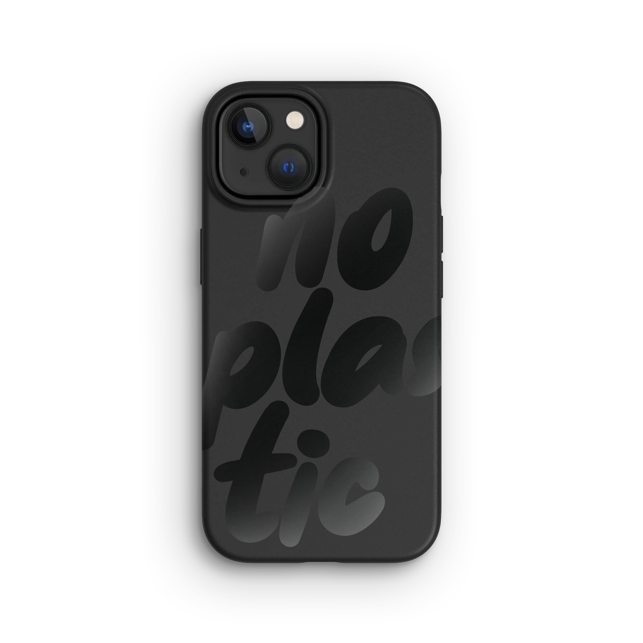 Skal iPhone 15, No Plastic Black