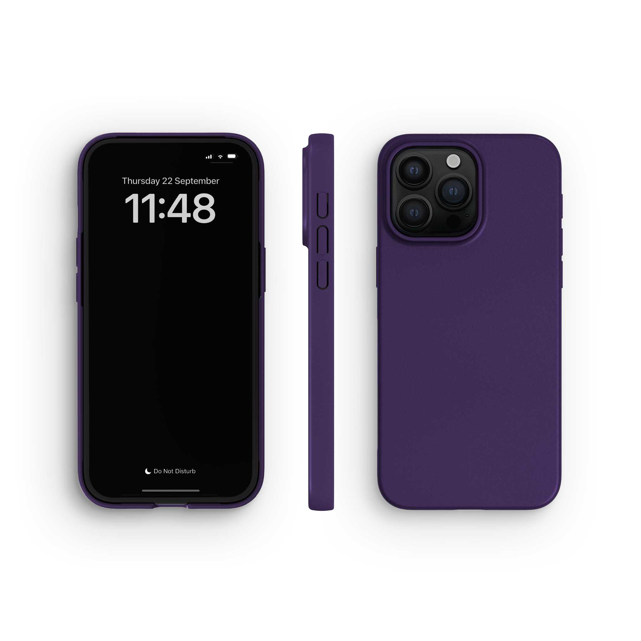 Skal iPhone 15 Pro Max, Blackberry Purple