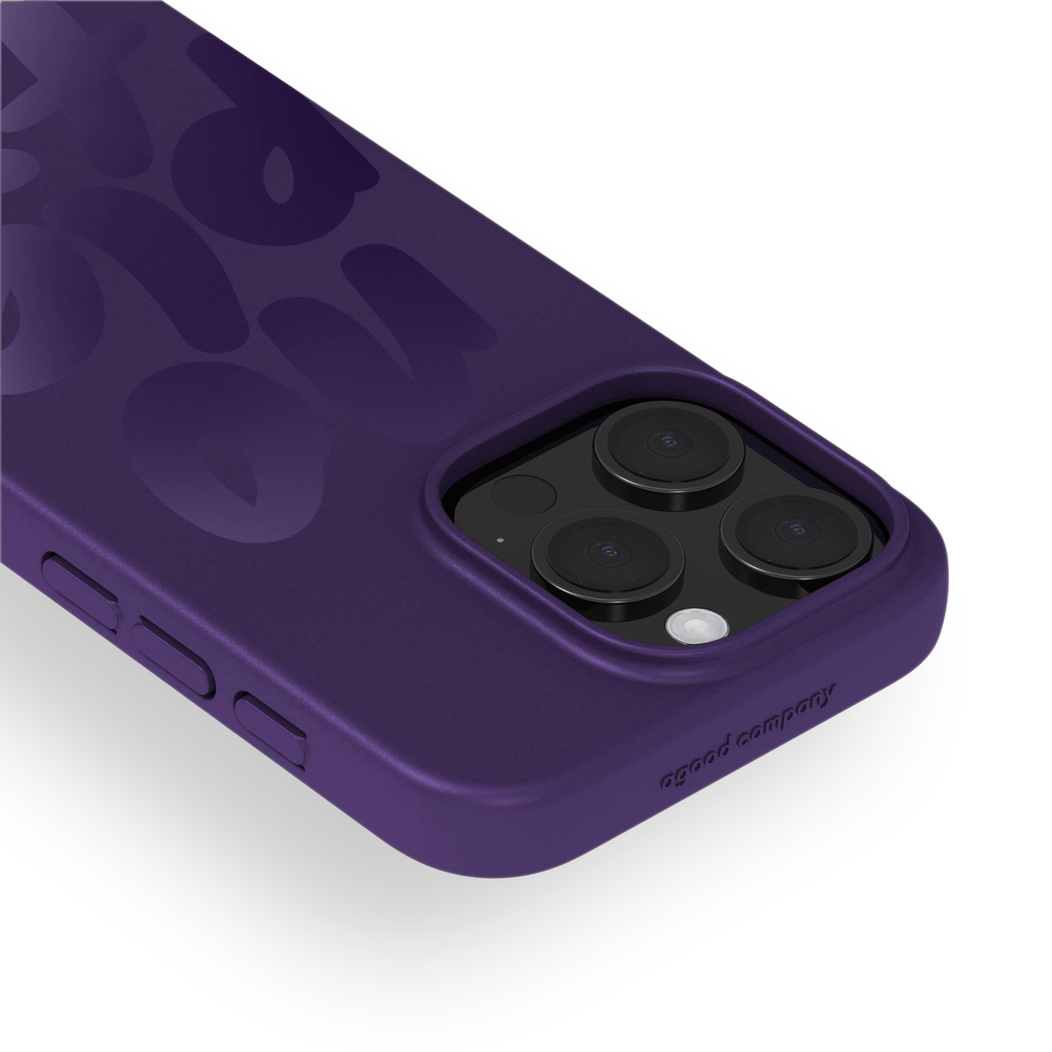 Skal iPhone 15 Pro Max, No Plastic Blackberry Purple