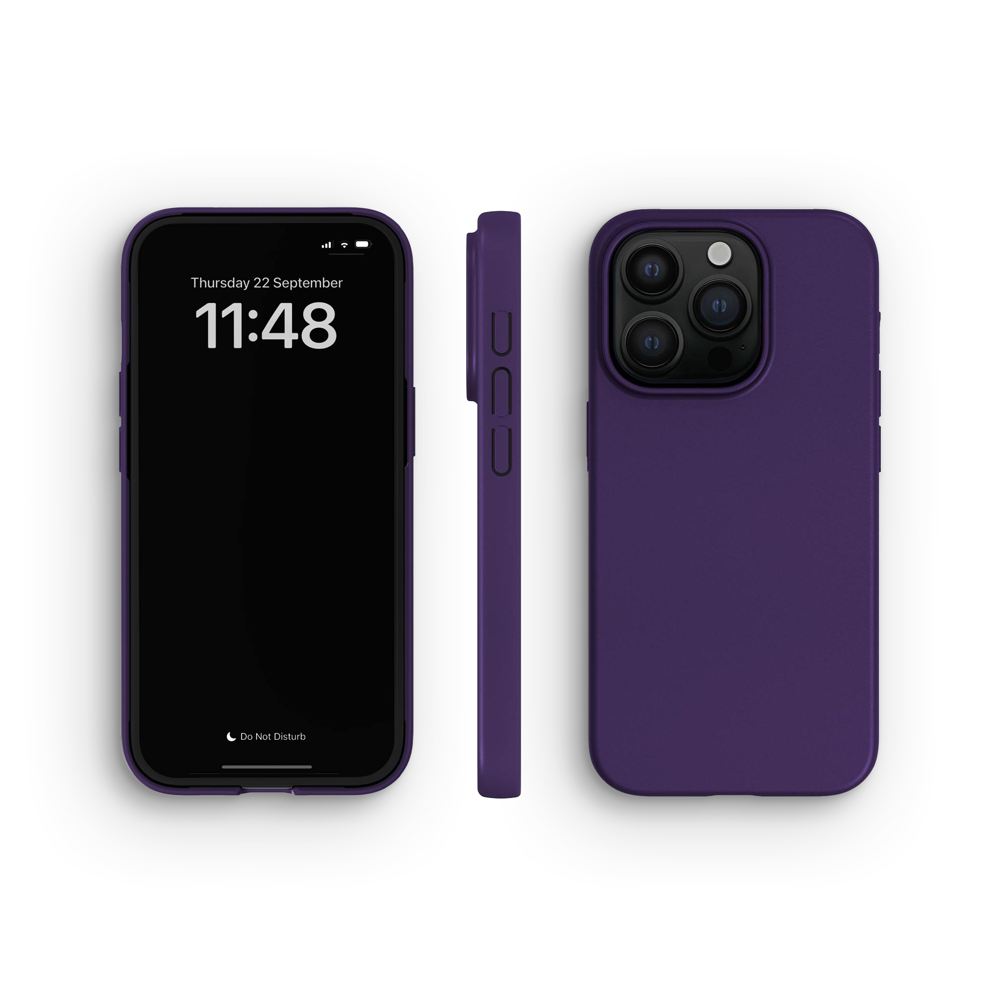 Skal iPhone 15 Pro, Blackberry Purple