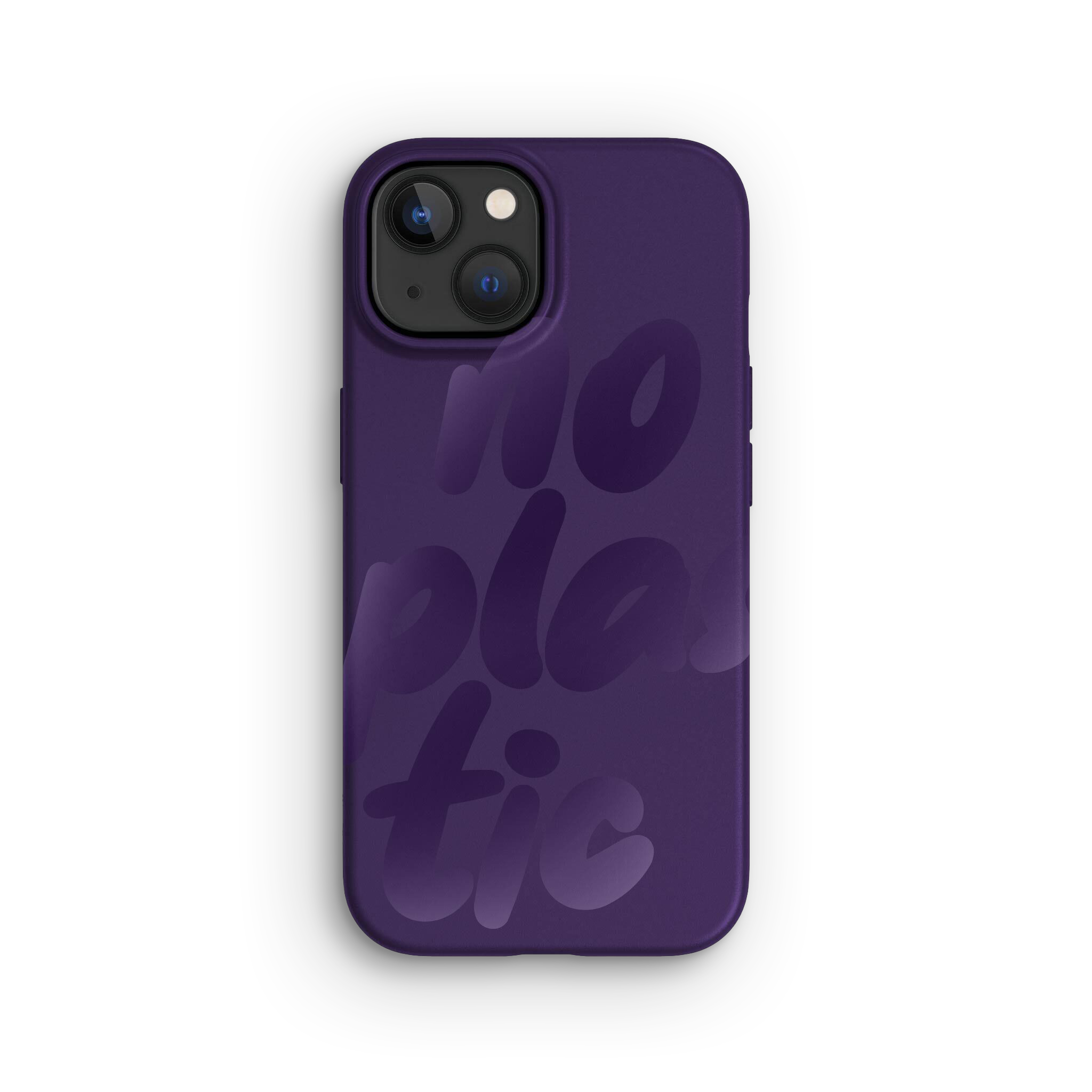 Skal iPhone 15, No Plastic Blackberry Purple