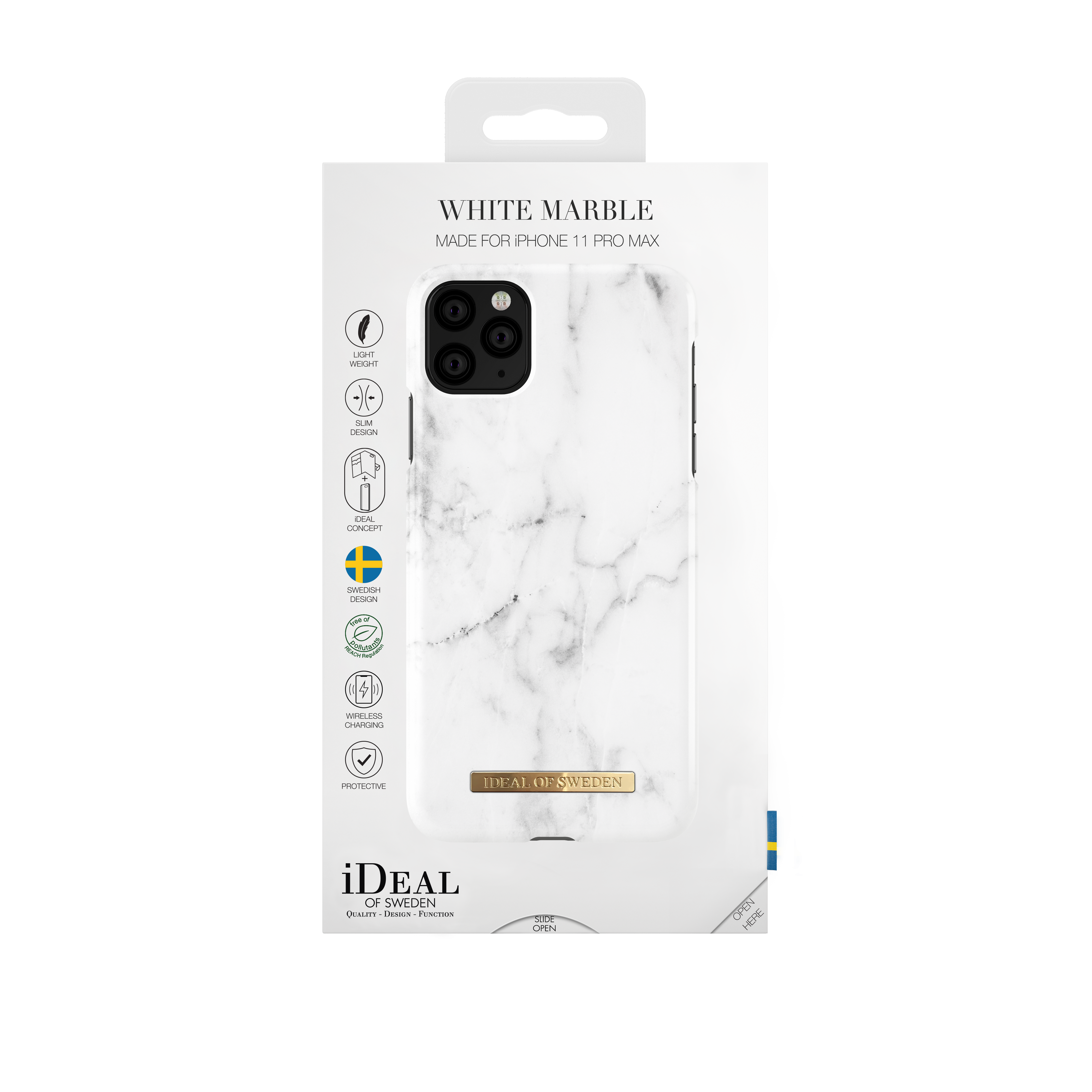 Fashion Case iPhone 11 Pro Max White Marble