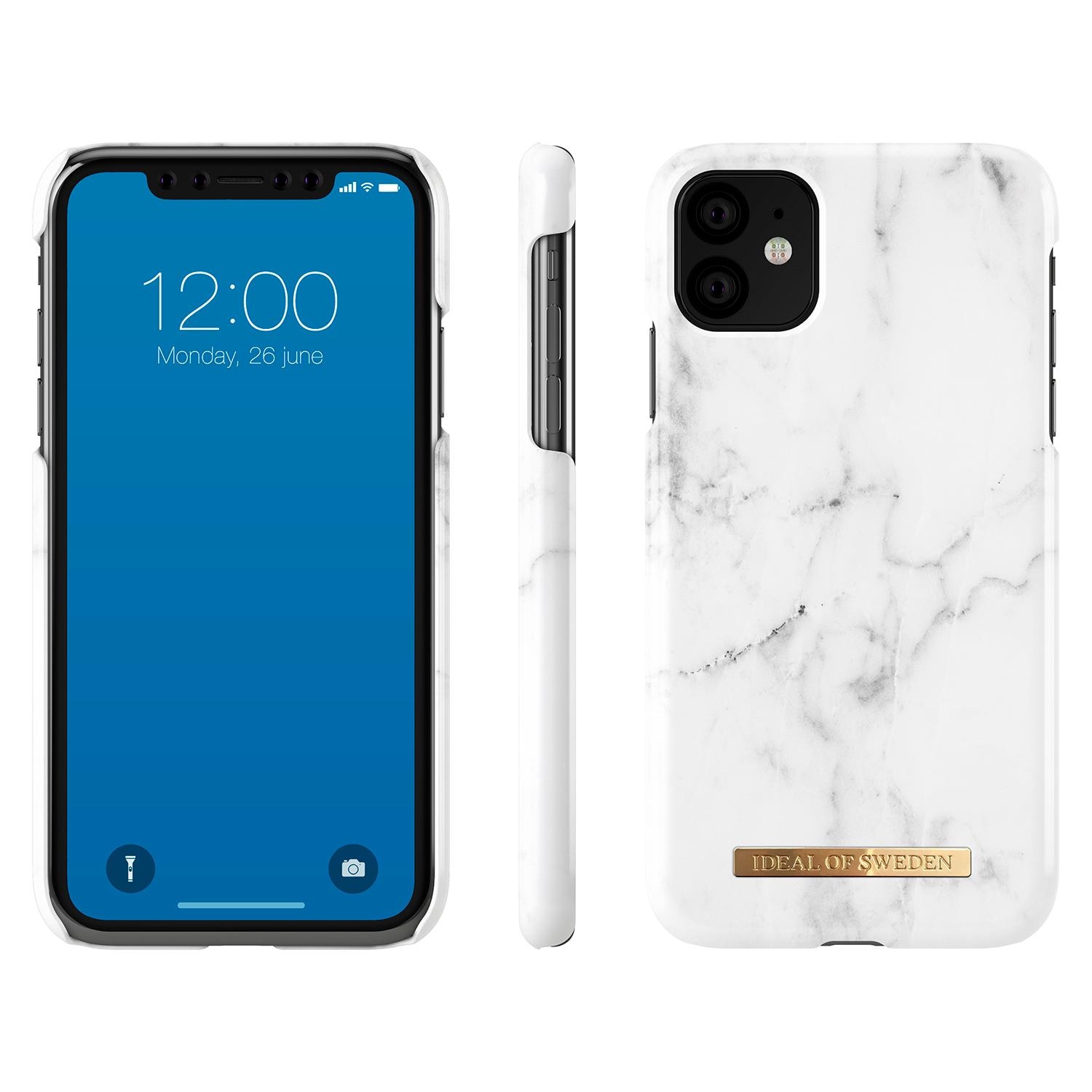 Fashion Case iPhone 11 White Marble