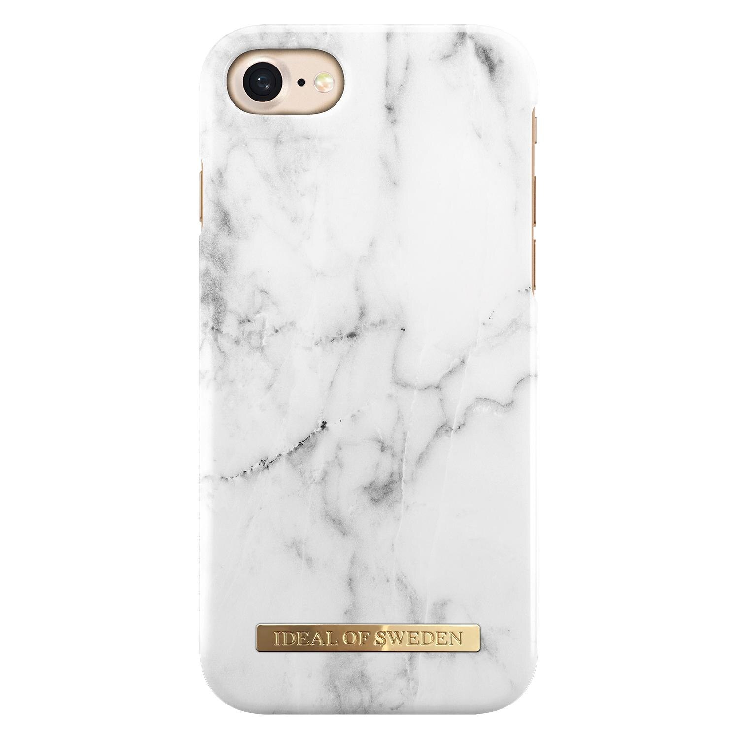 Fashion Case iPhone 6/6S/7/8/SE 2020 White Marble