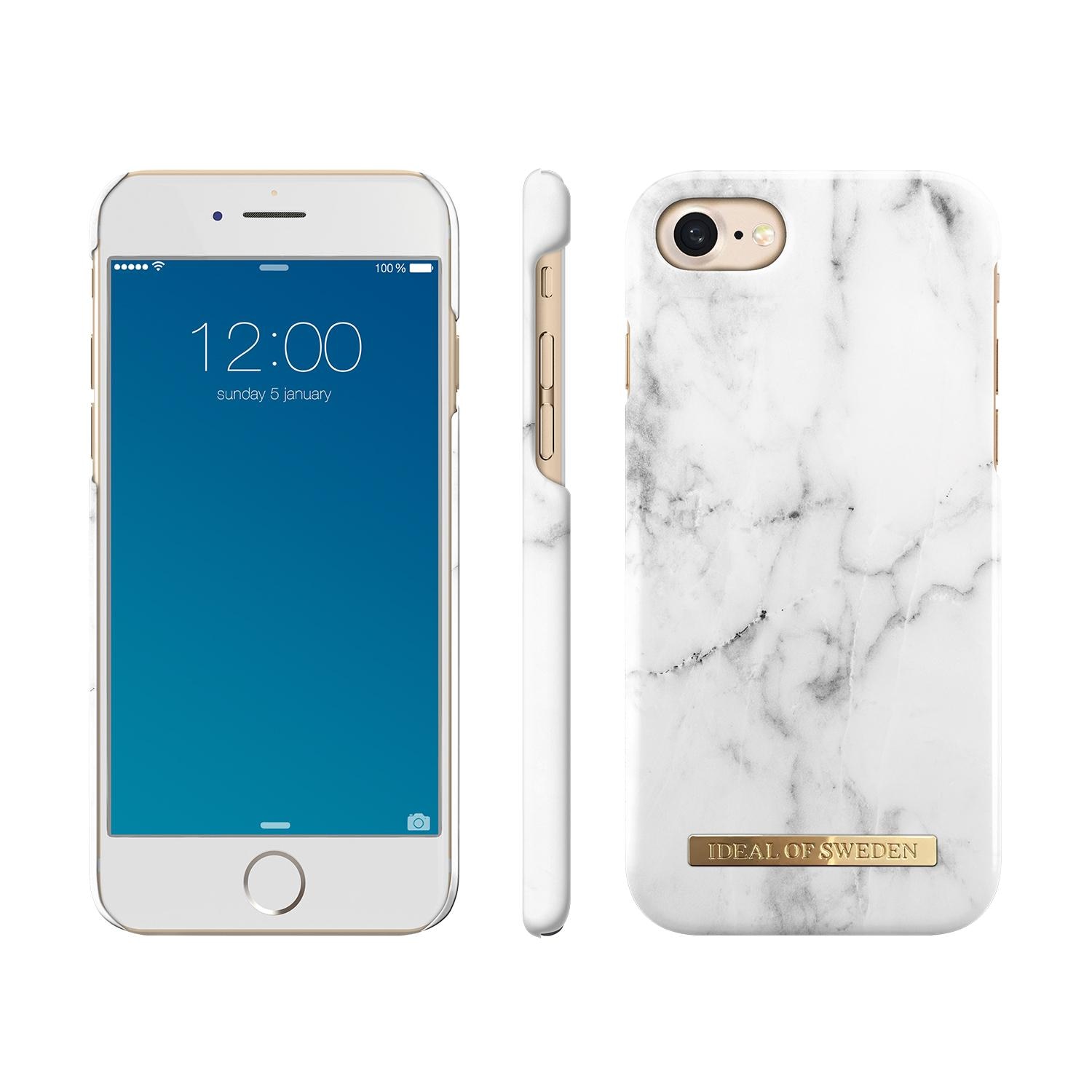 Fashion Case iPhone 6/6S/7/8/SE 2020 White Marble