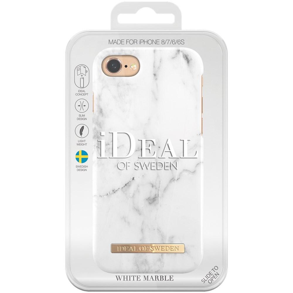 Fashion Case iPhone 6/6S/7/8/SE 2020 White Marble