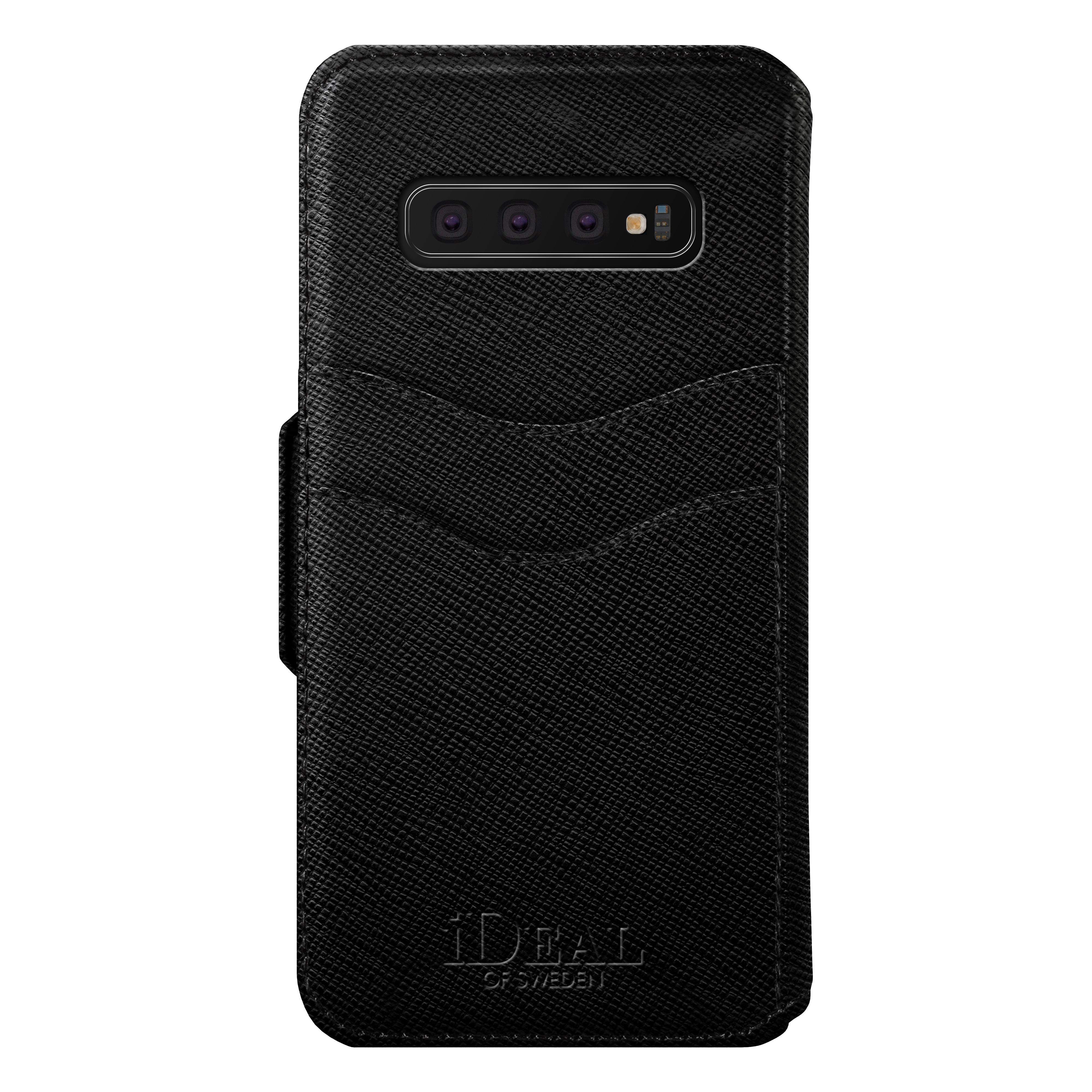 Fashion Wallet Galaxy S10 Black