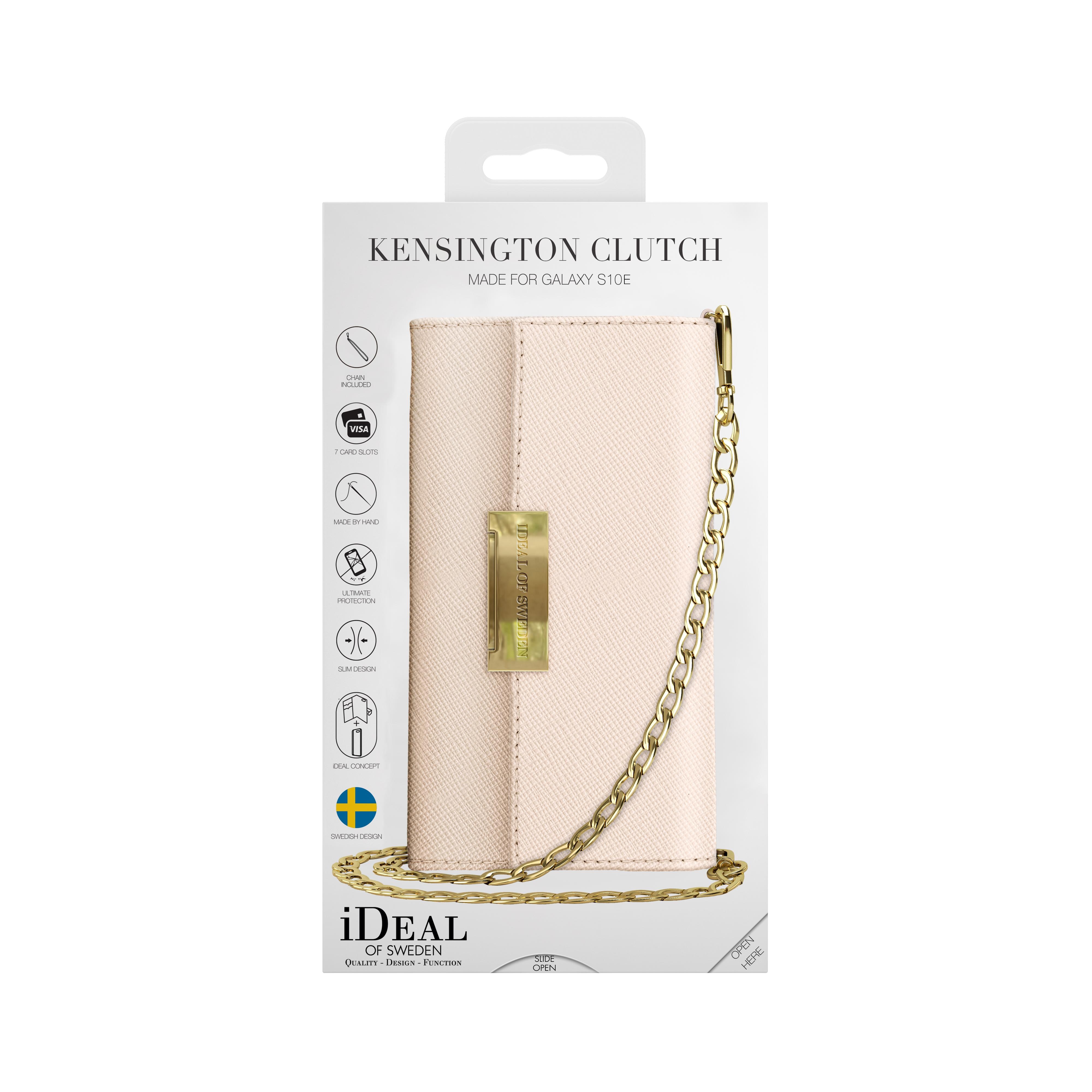 Kensington Clutch Galaxy S10e Beige