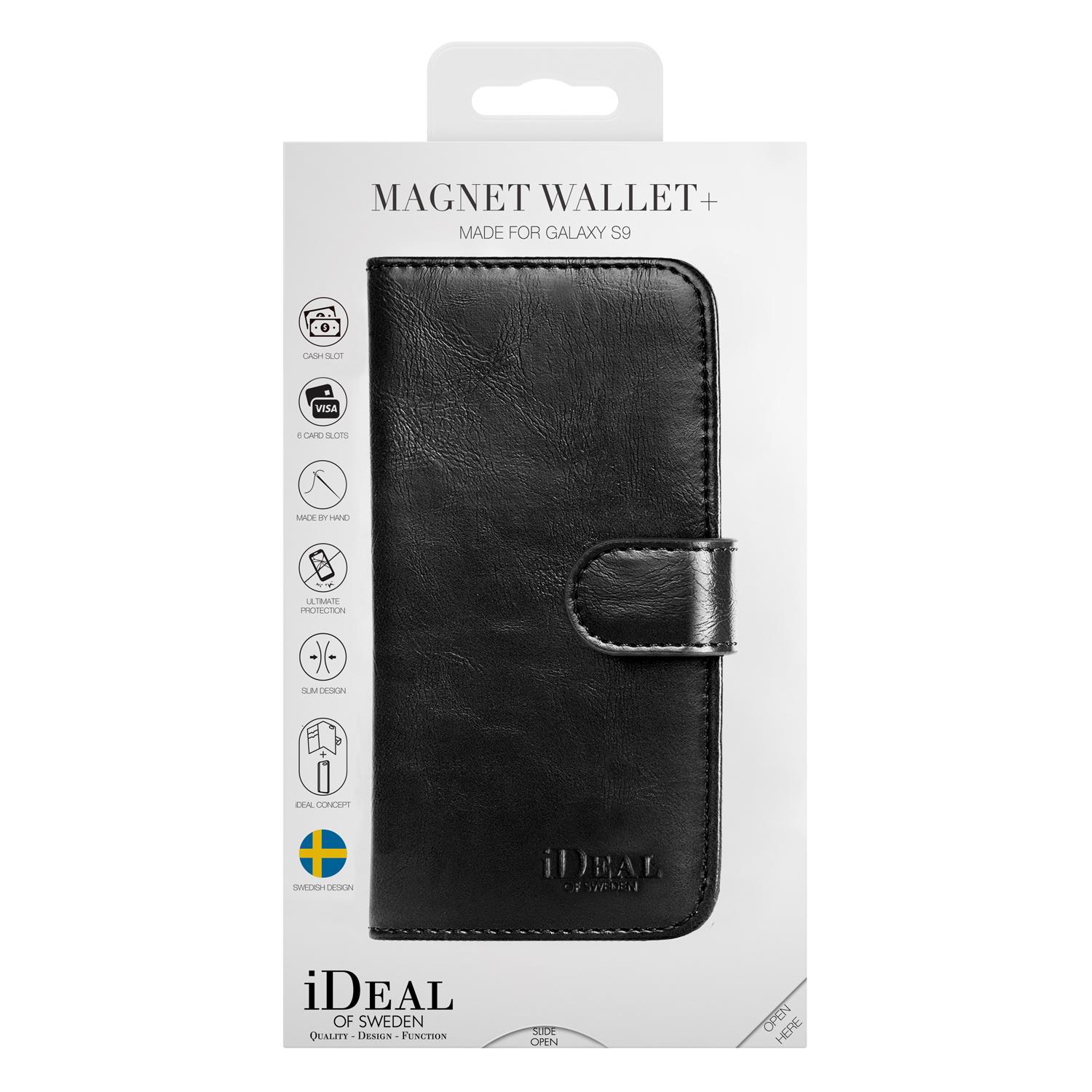 Magnet Wallet+ Samsung Galaxy S9 Black