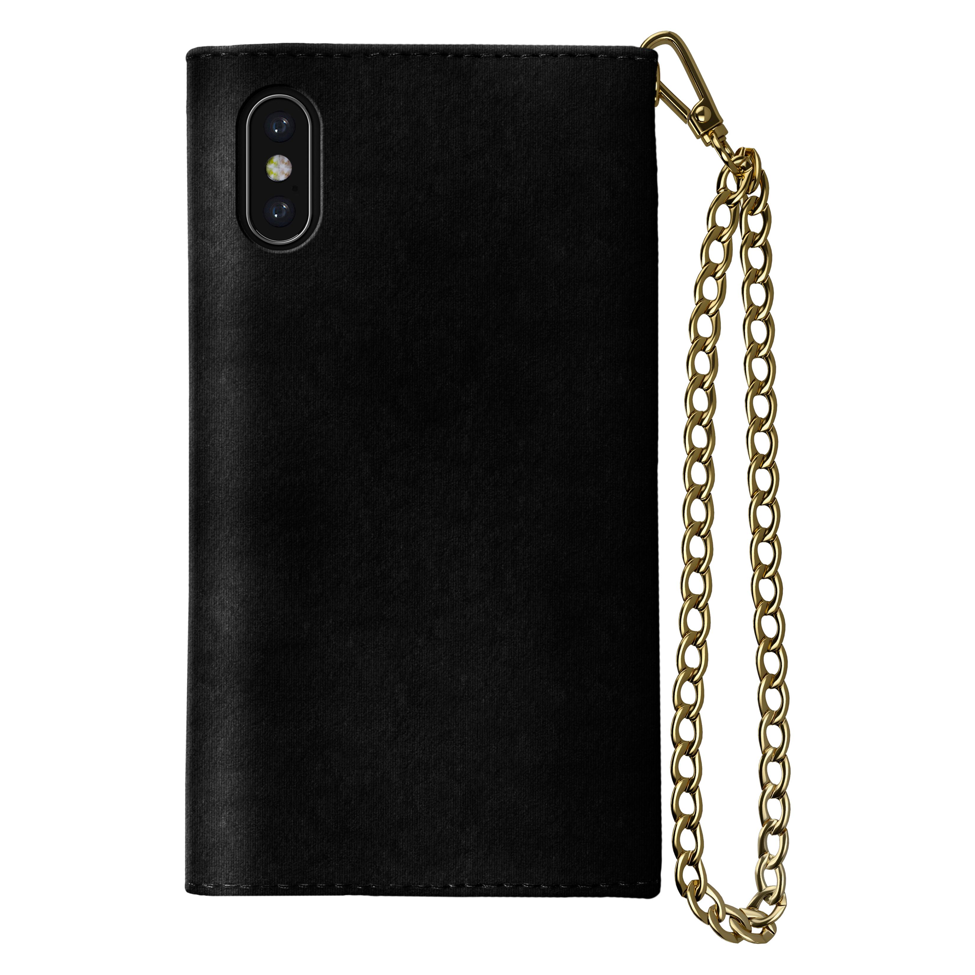 Mayfair Clutch Velvet iPhone XS Max Black