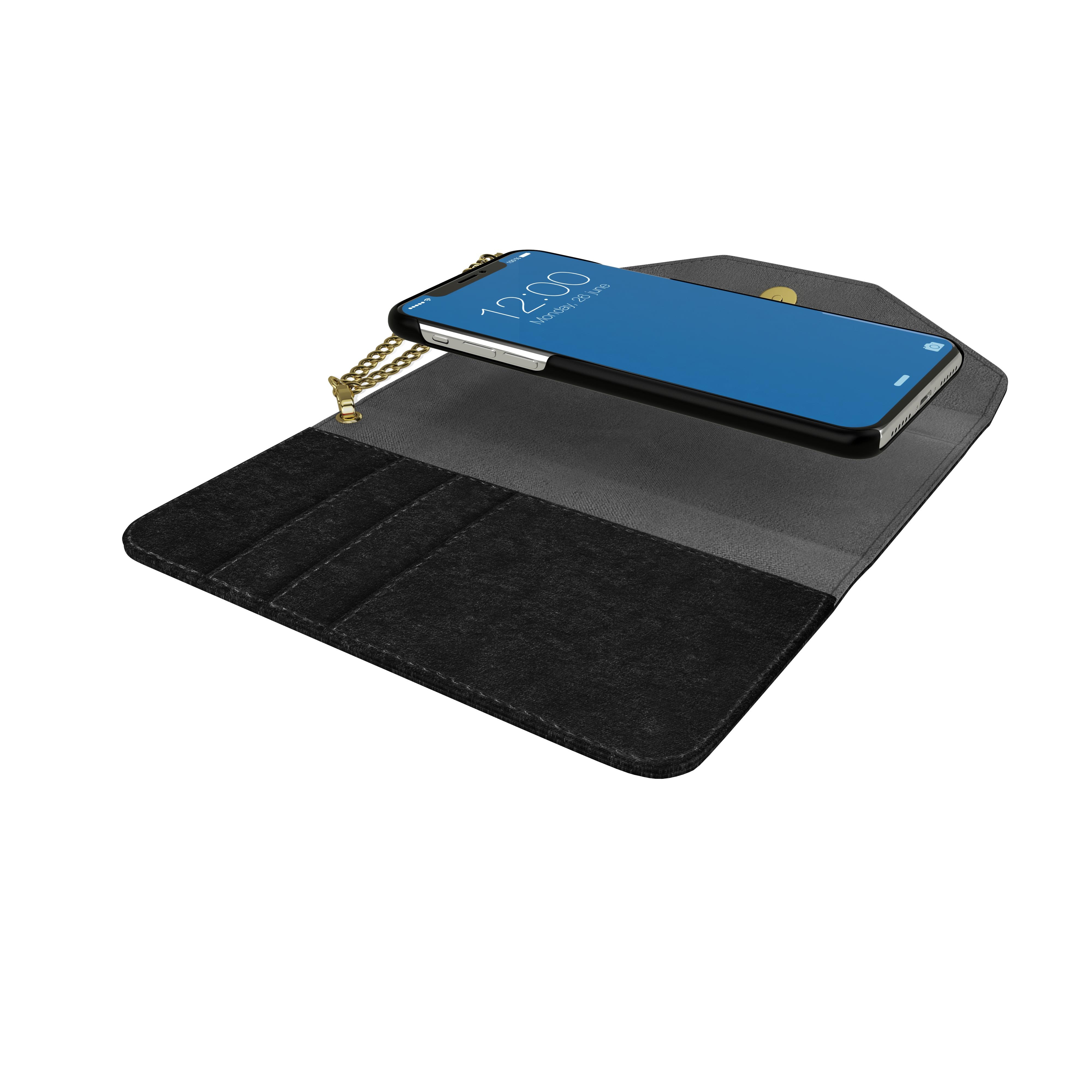 Mayfair Clutch Velvet iPhone XS Max Black