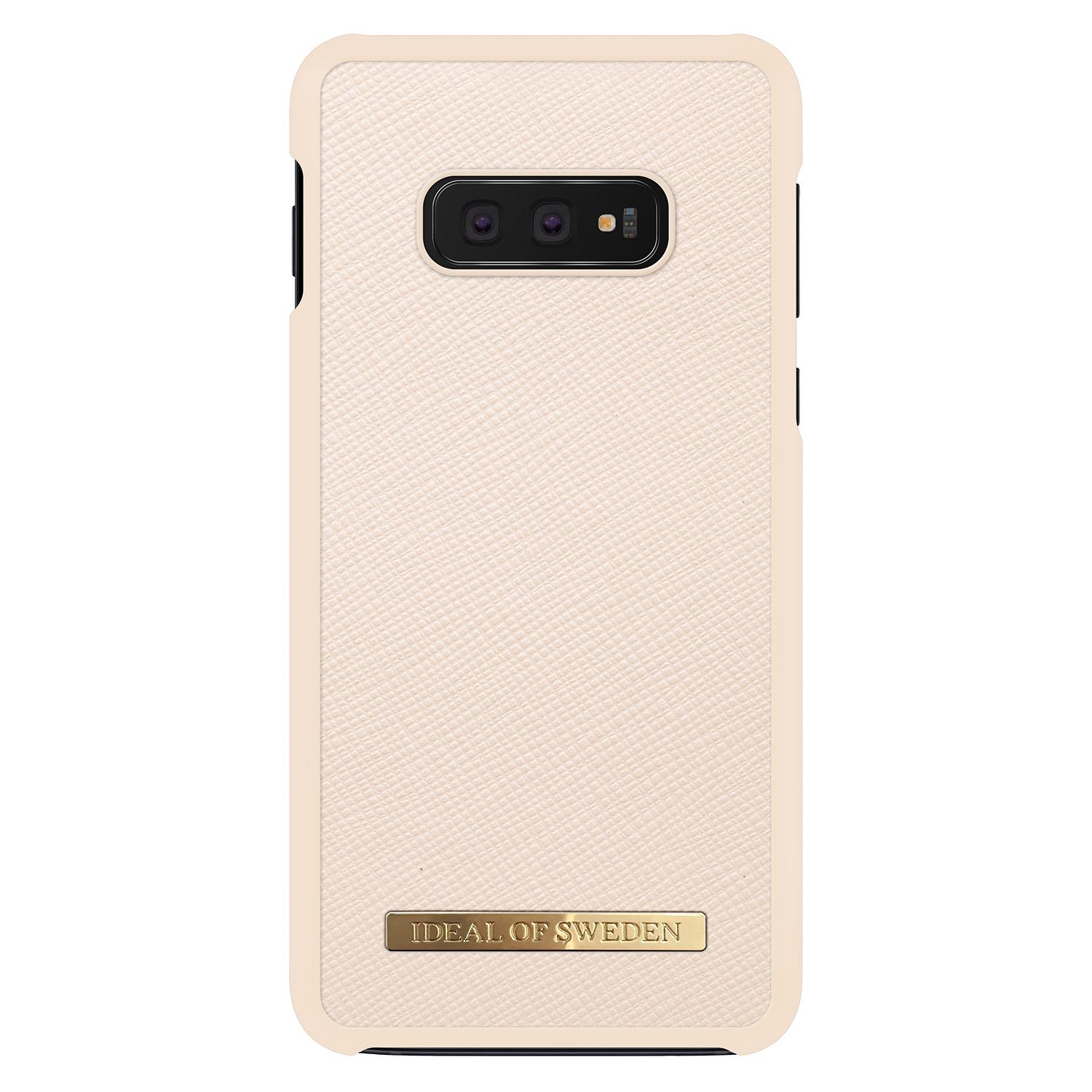 Saffiano Case Galaxy S10e Beige