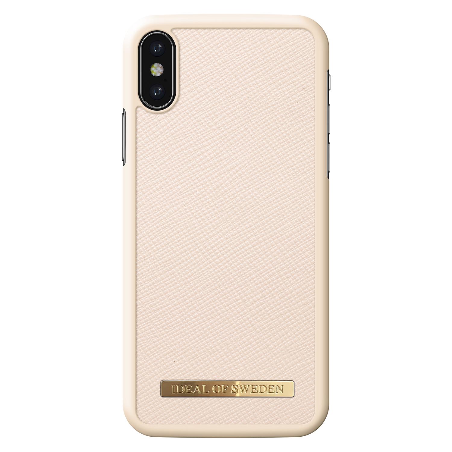 Saffiano Case iPhone X/XS Beige