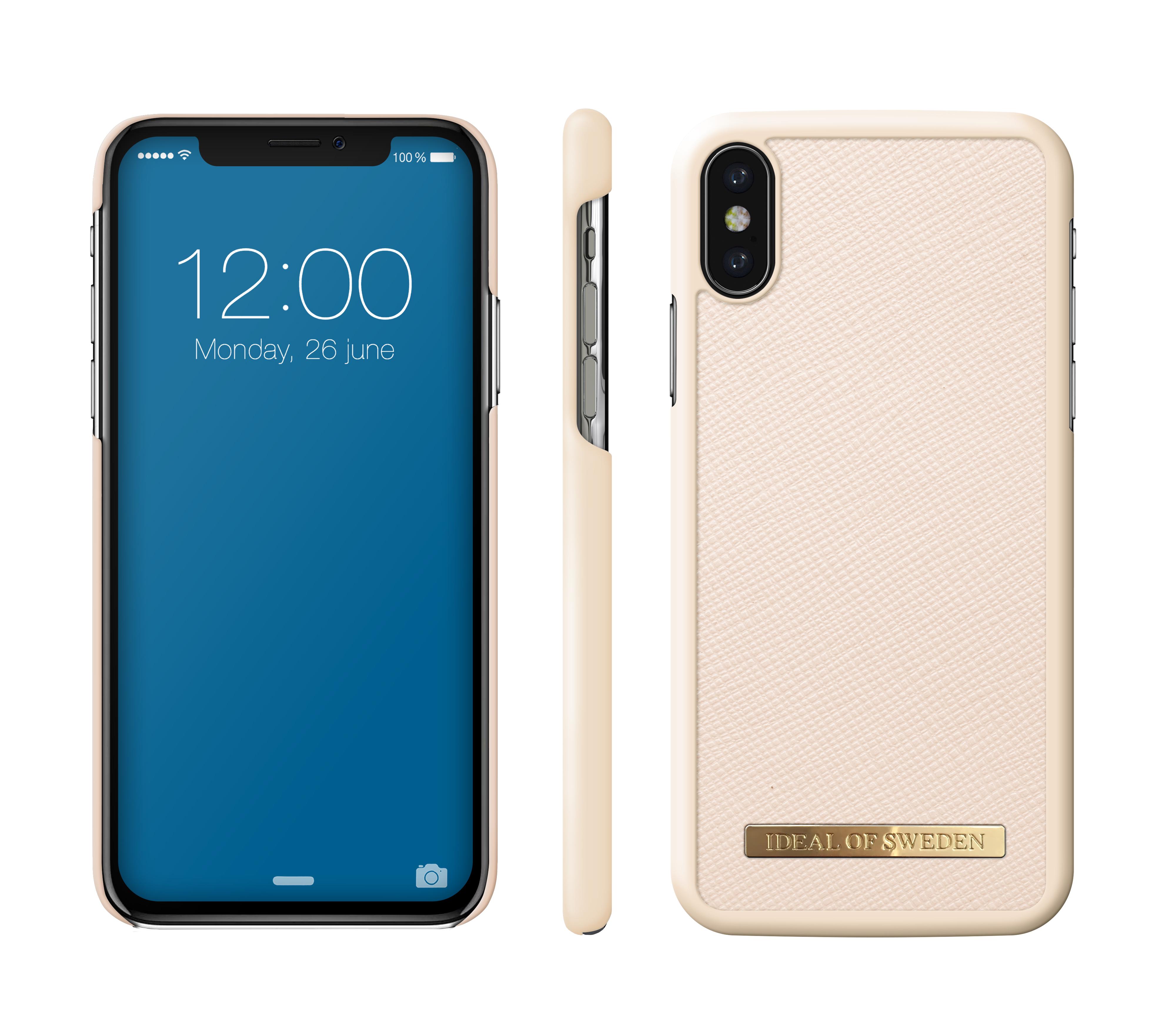 Saffiano Case iPhone X/XS Beige