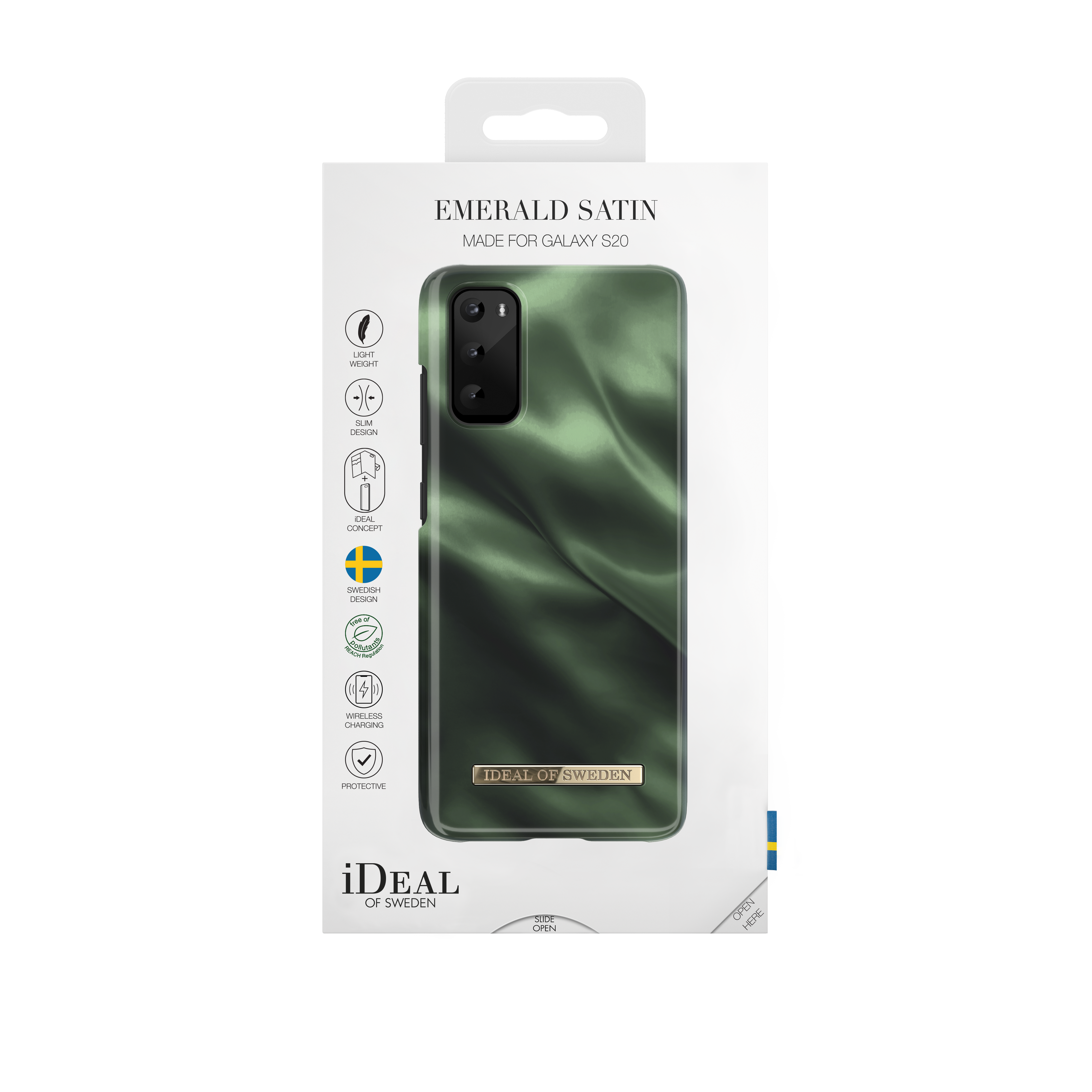 Fashion Case Galaxy S20 Emerald Satin