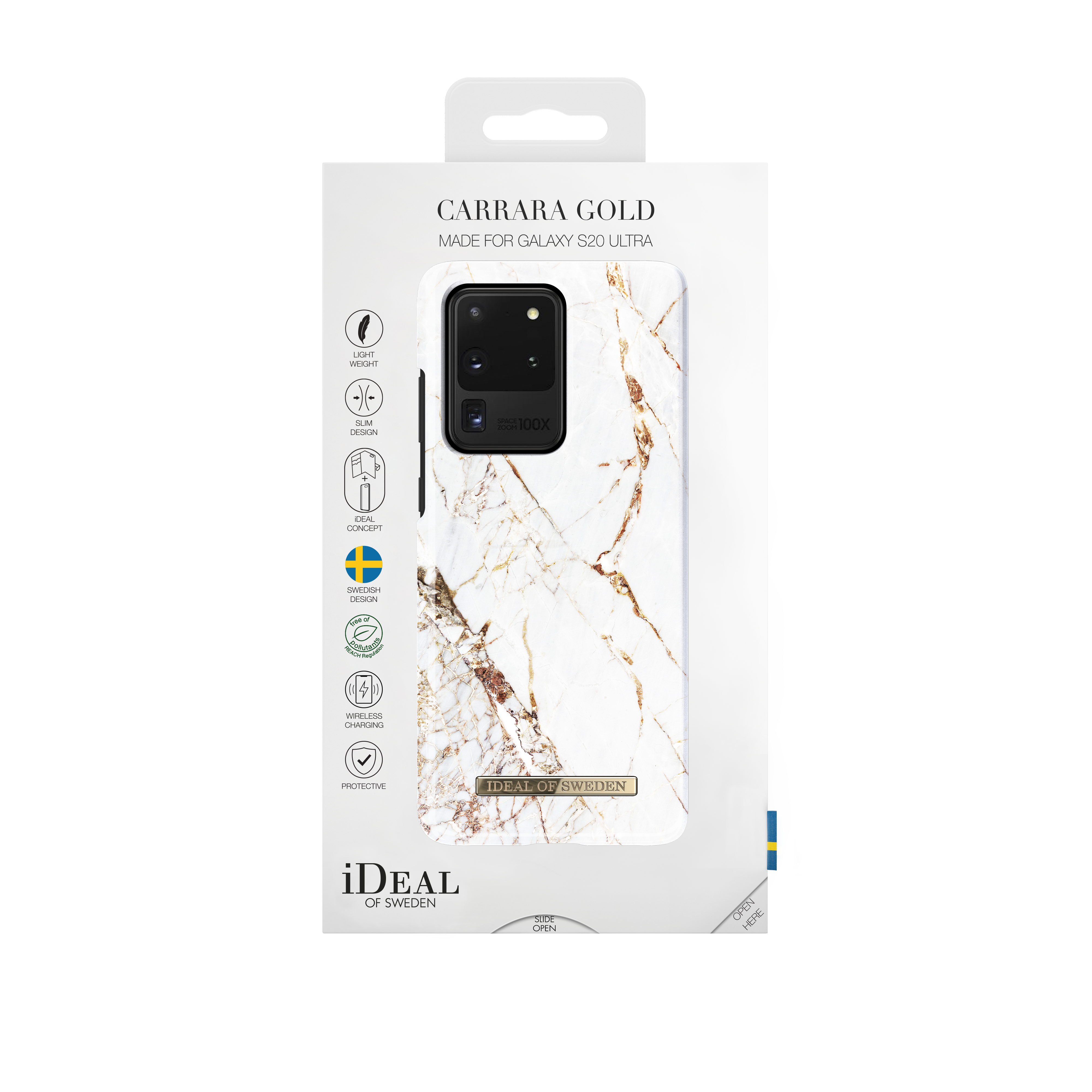 Fashion Case Galaxy S20 Ultra Carrara Gold