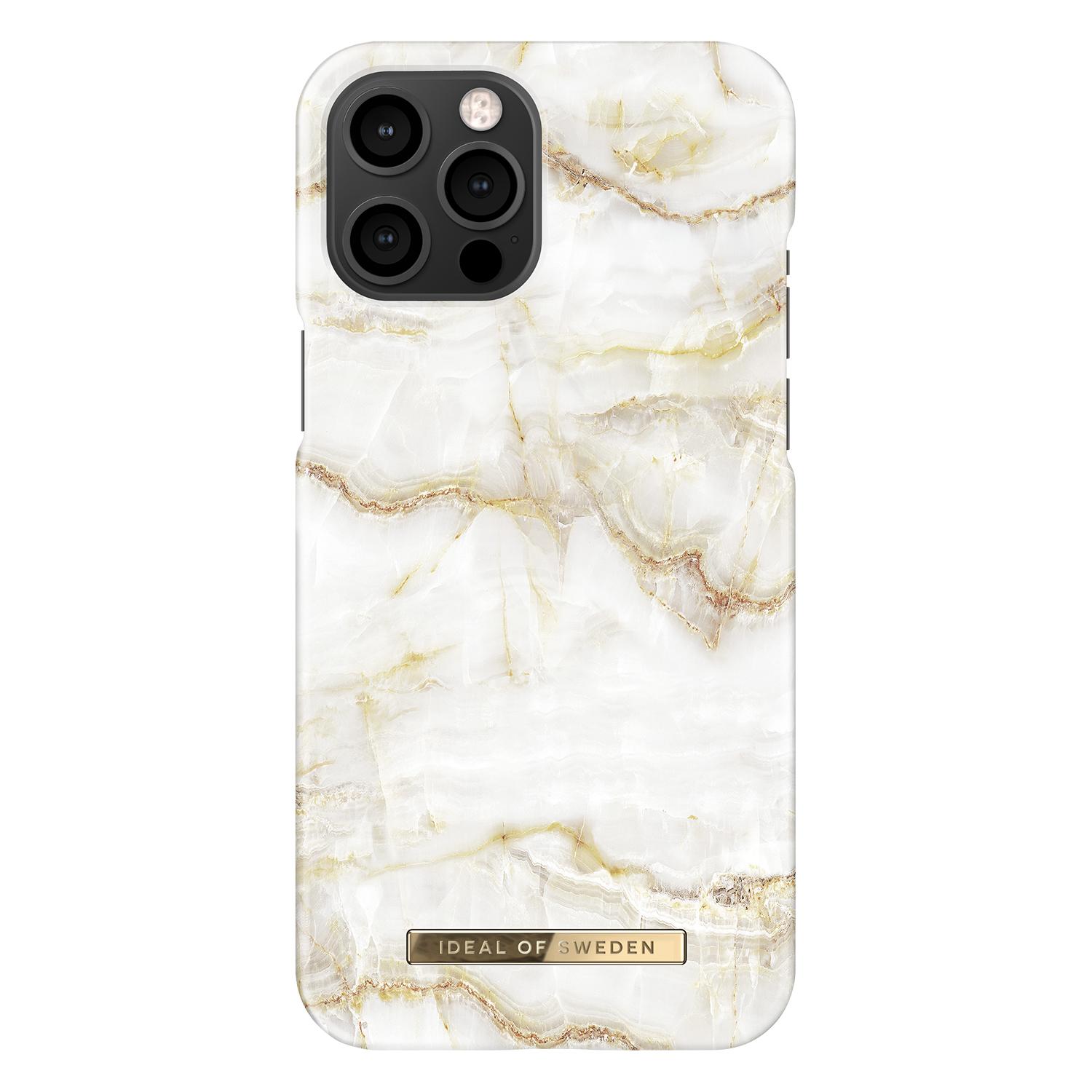 Fashion Case iPhone 12 Pro Max Golden Pearl Marble