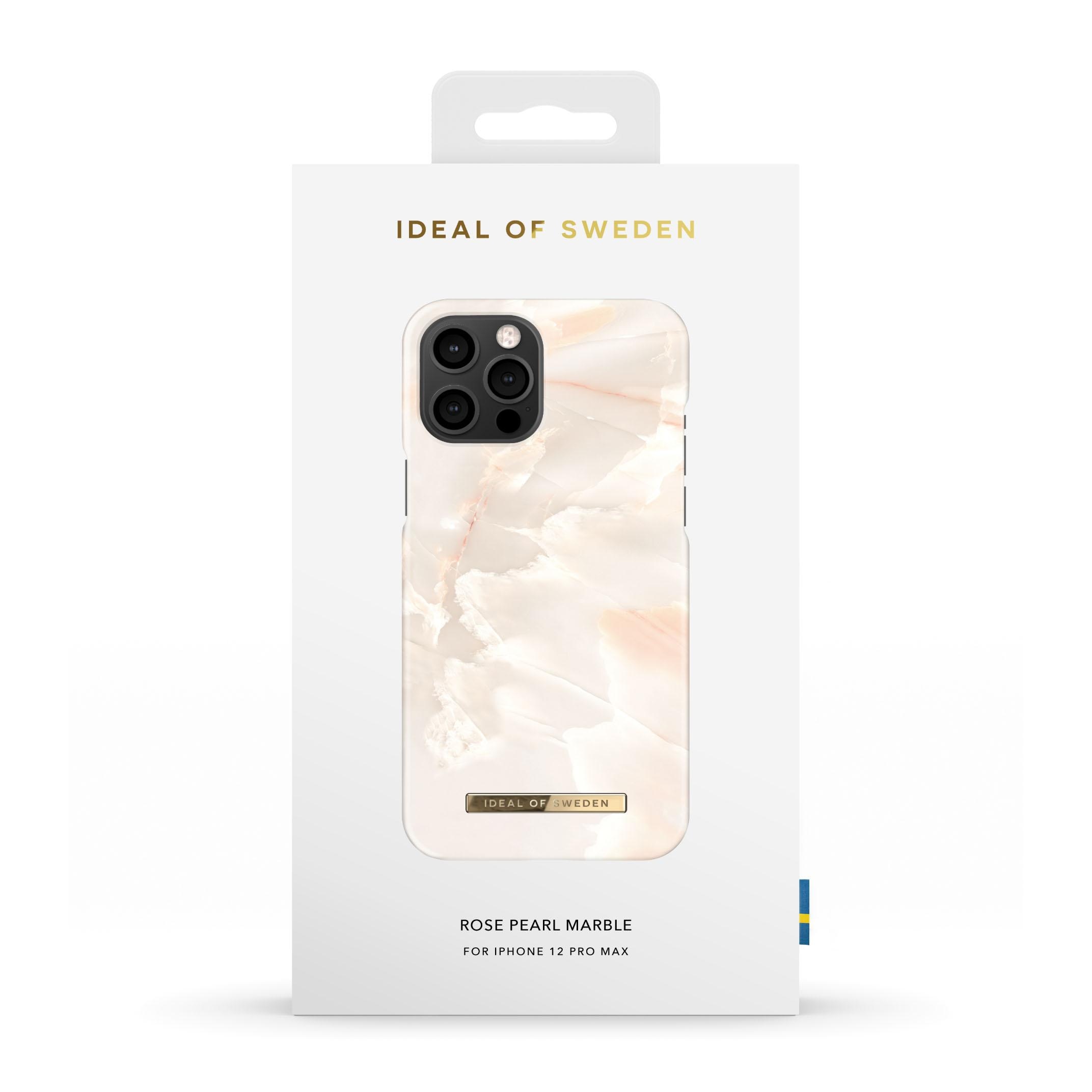 Fashion Case iPhone 12 Pro Max Rose Pearl Marble