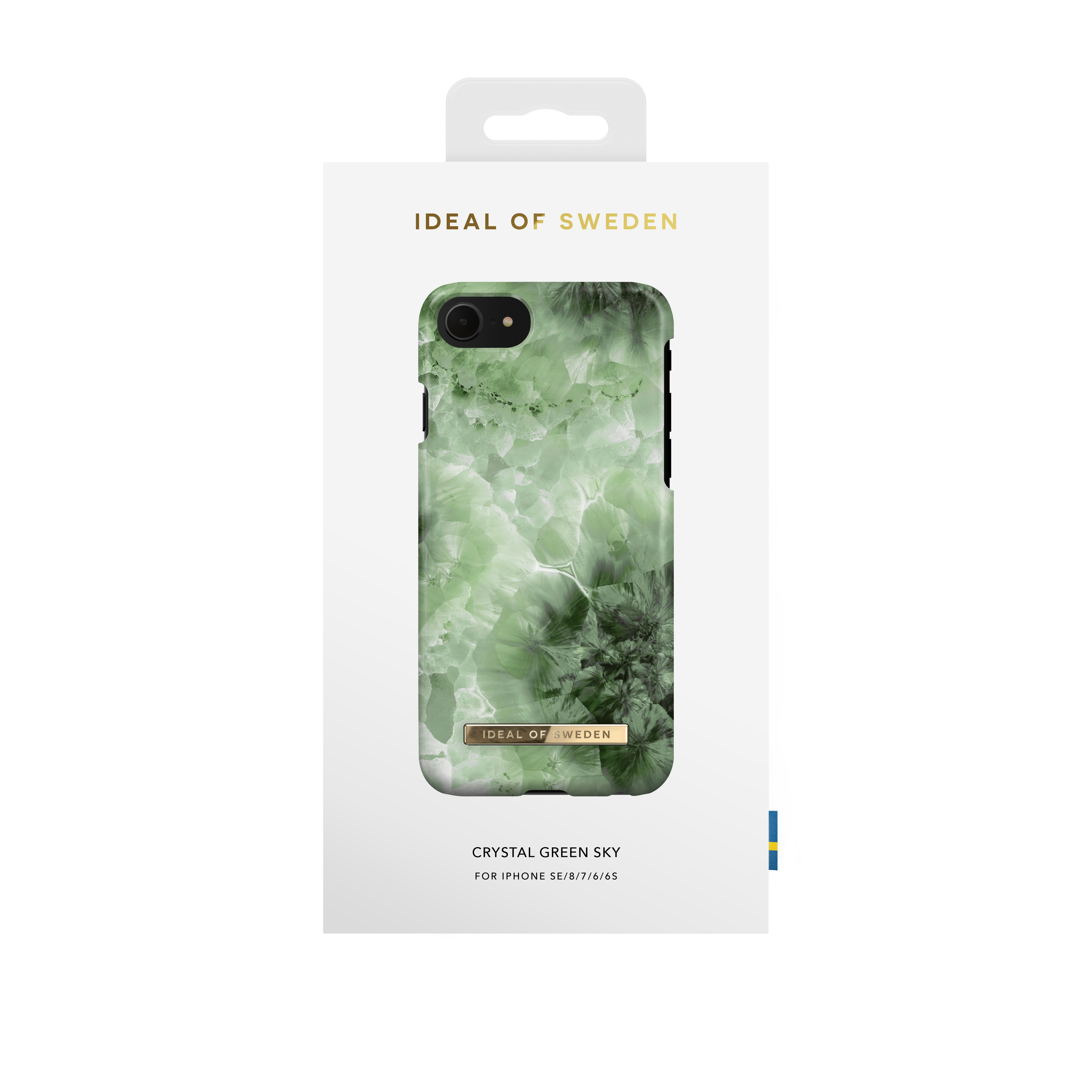 Fashion Case iPhone 6/6S/7/8/SE 2020 Crystal Green Sky