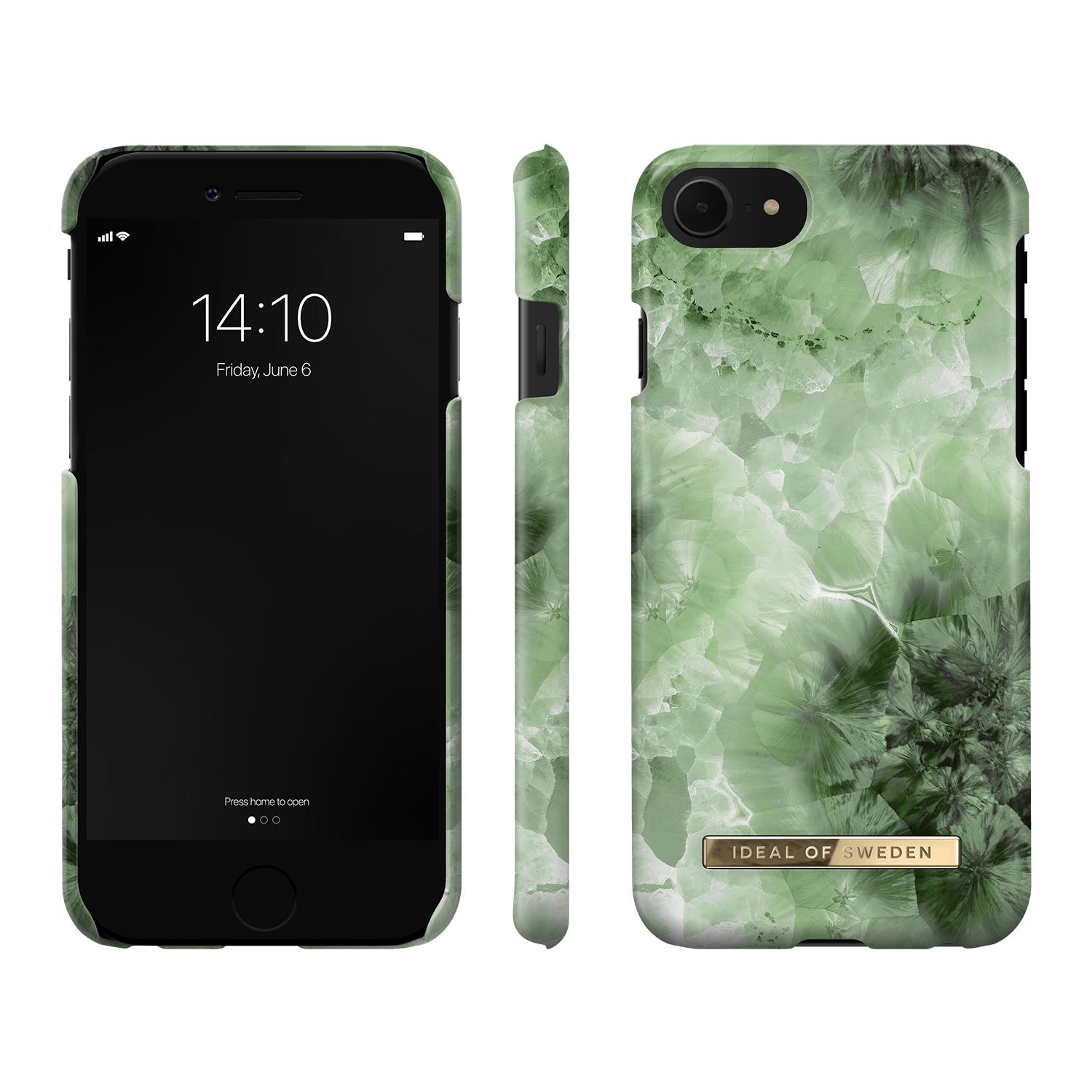 Fashion Case iPhone 6/6S/7/8/SE 2020 Crystal Green Sky
