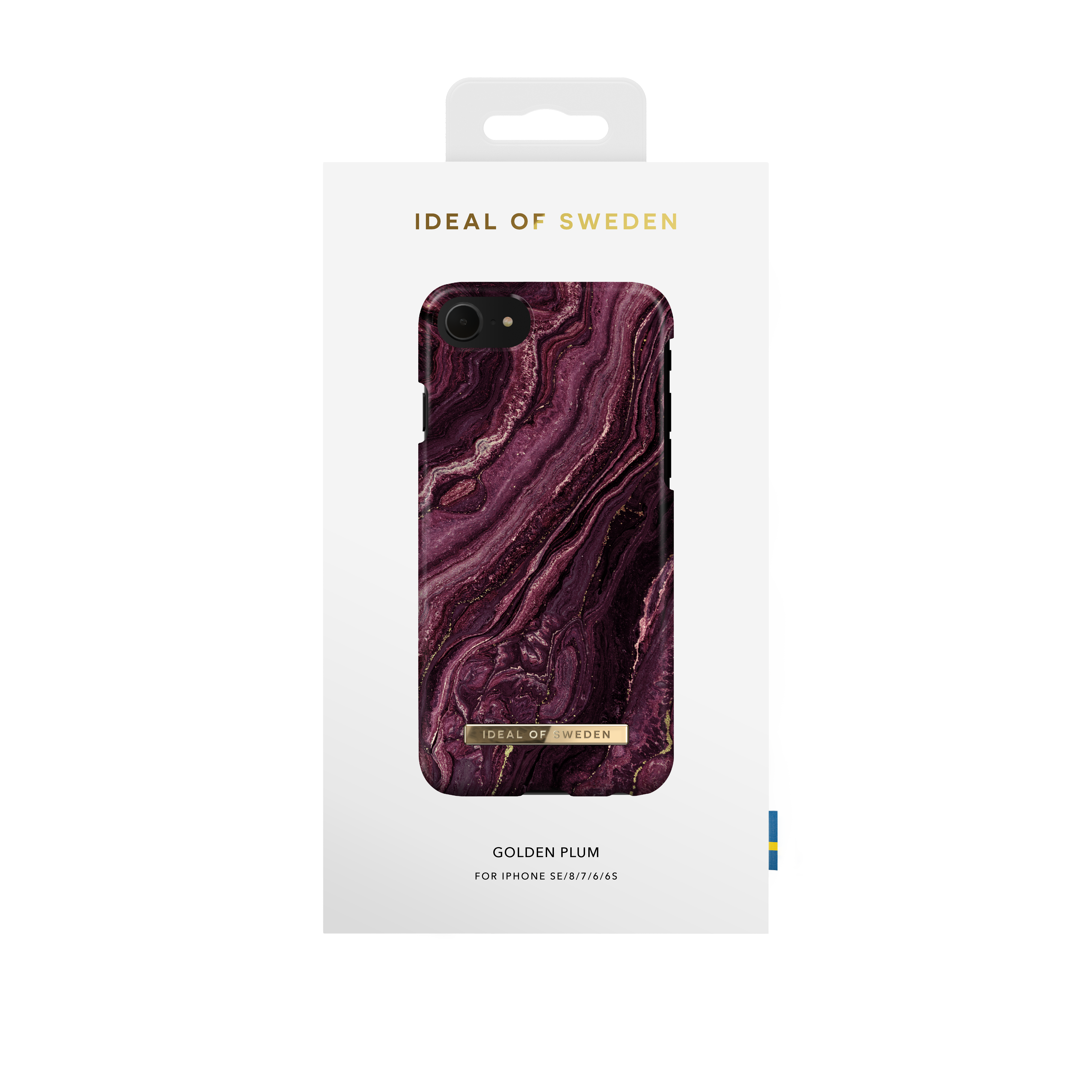 Fashion Case iPhone 6/6S/7/8/SE Golden Plum