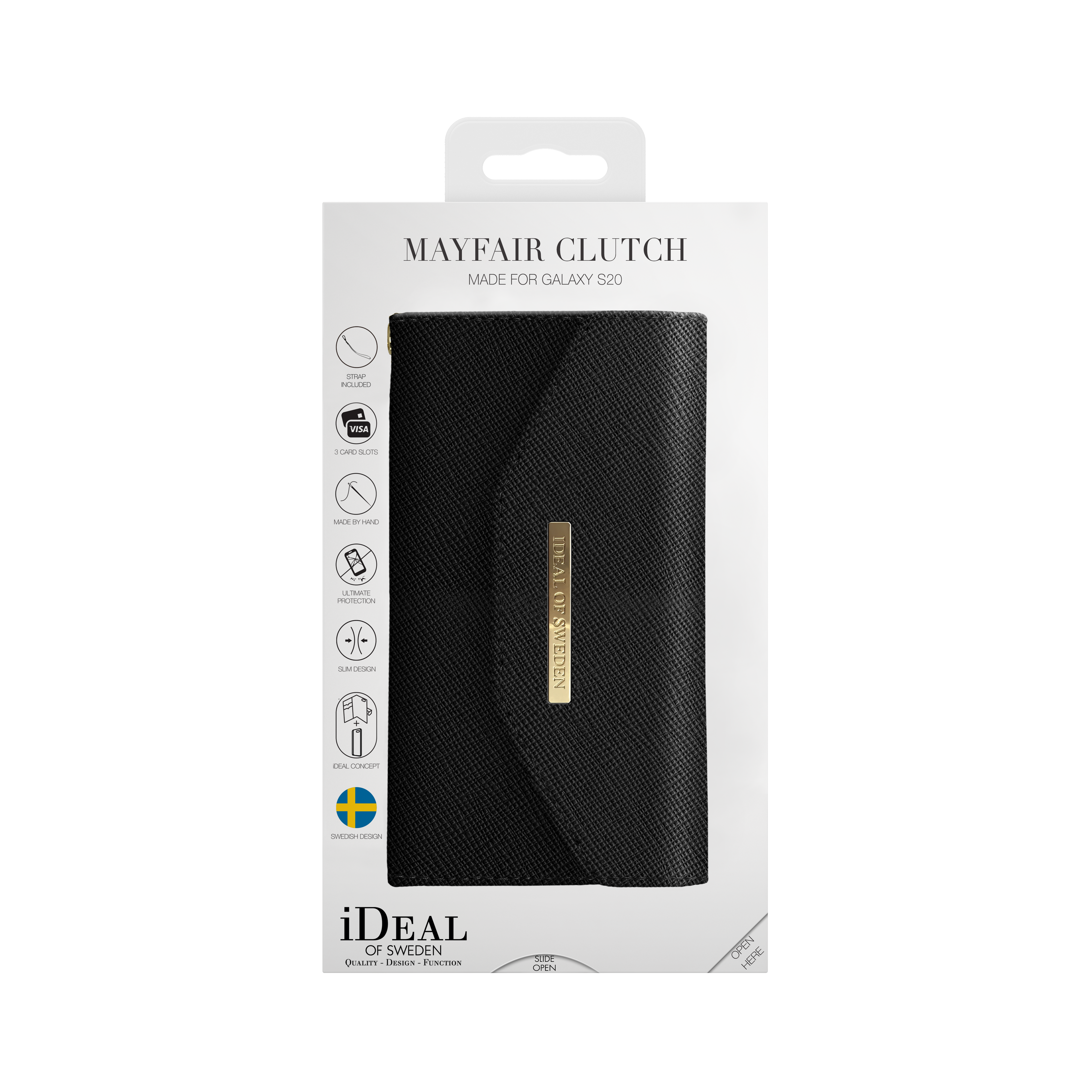 Mayfair Clutch Galaxy S20 Black