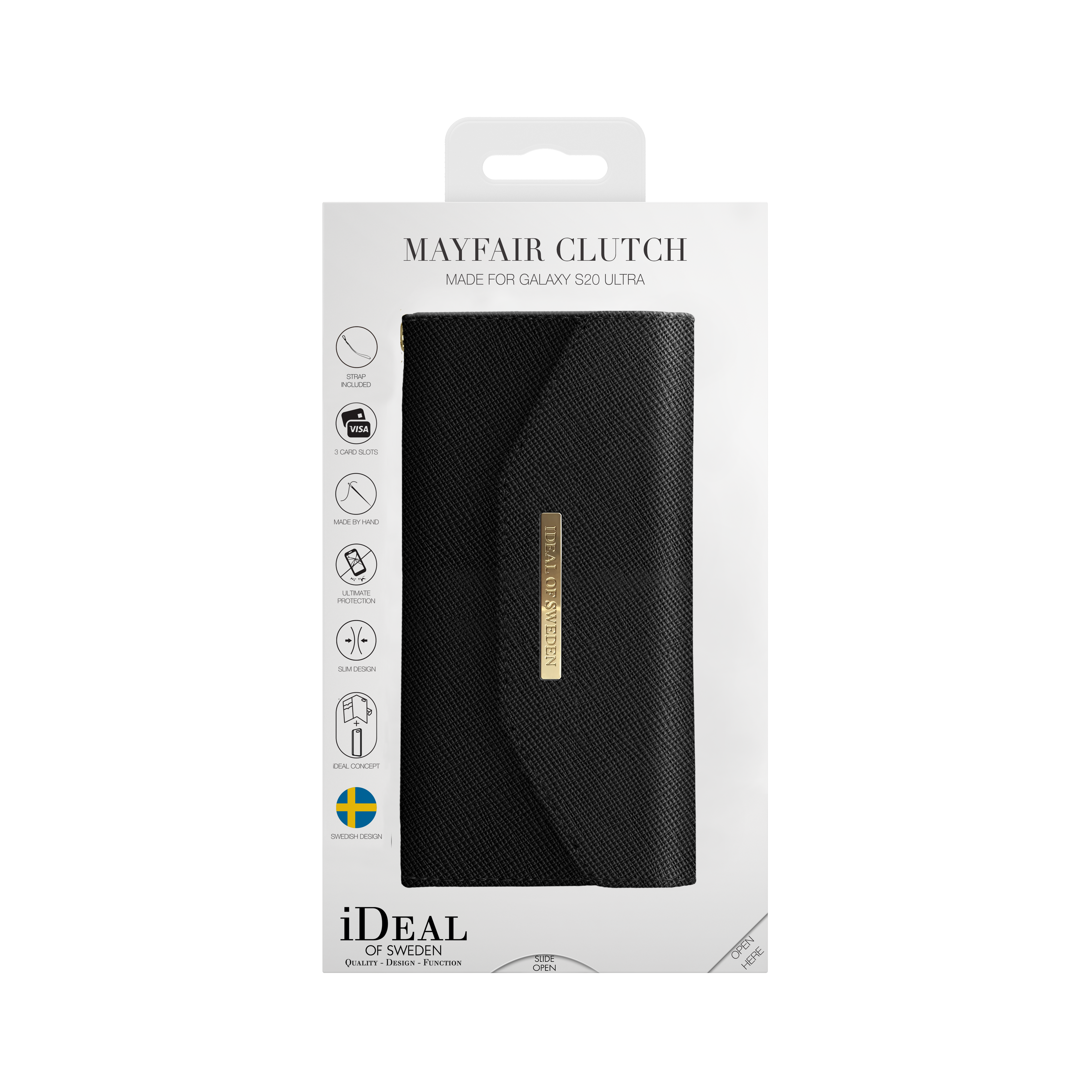 Mayfair Clutch Galaxy S20 Ultra Black