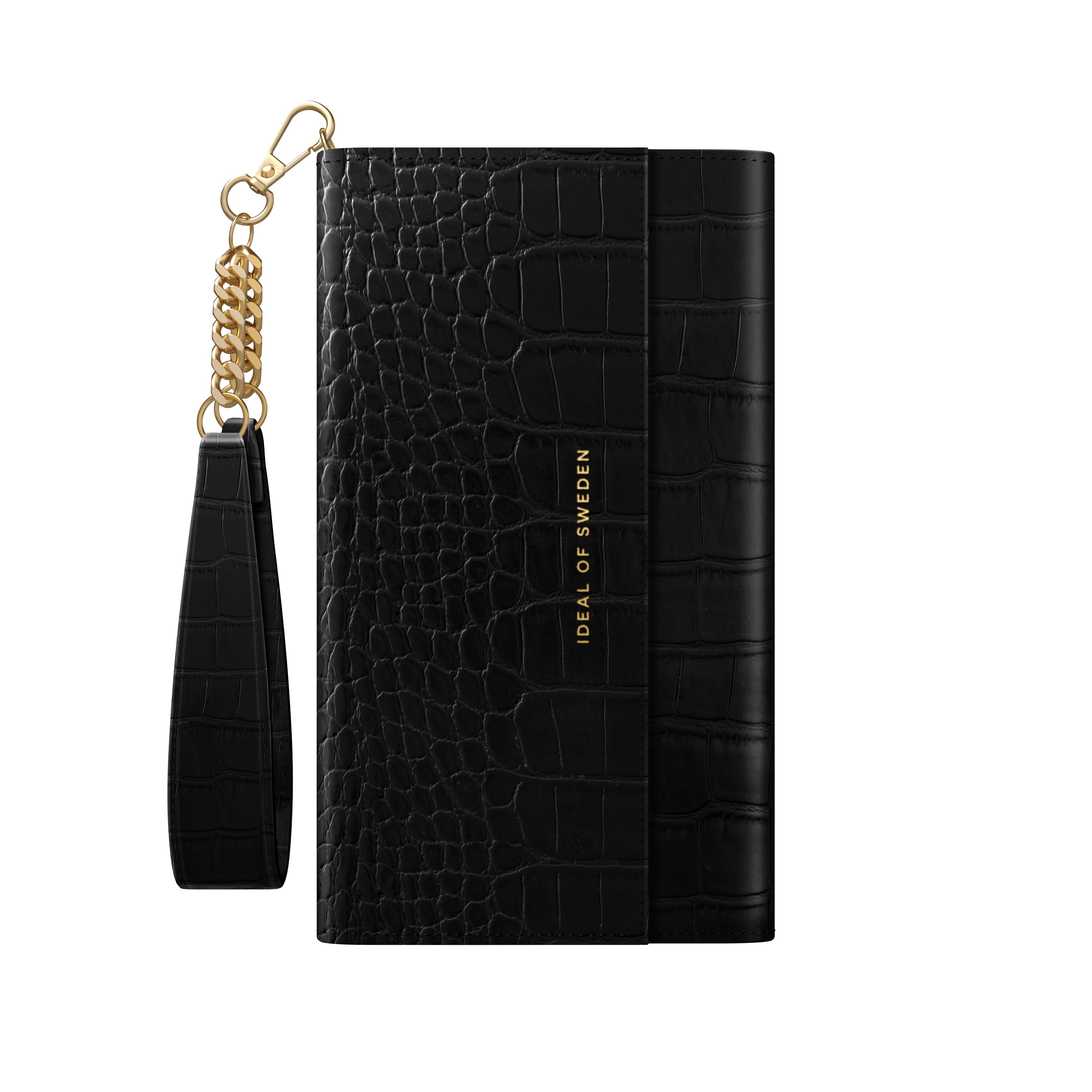 Signature Clutch iPhone 12/12 Pro Jet Black Croco