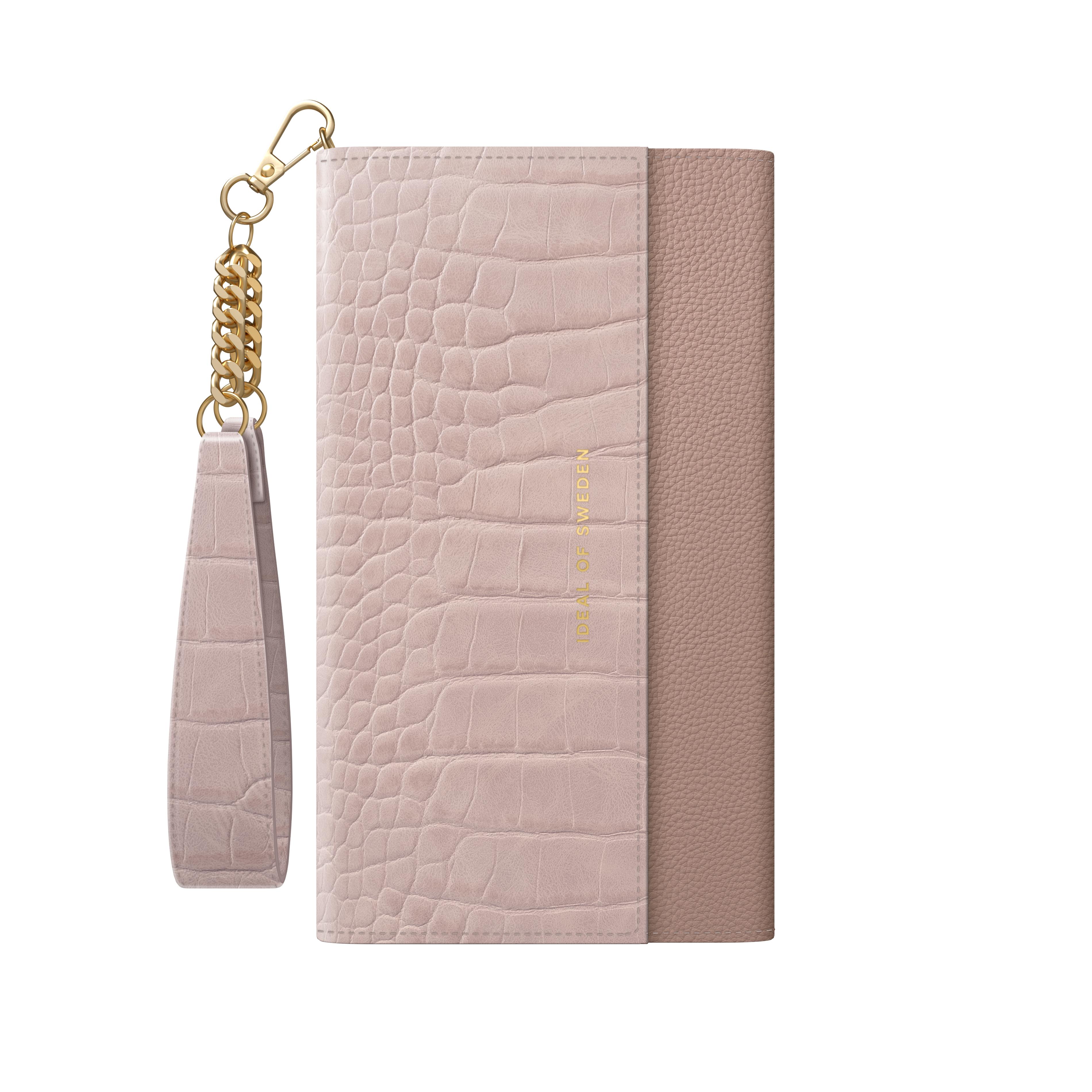 Signature Clutch iPhone 12/12 Pro Misty Rose Croco