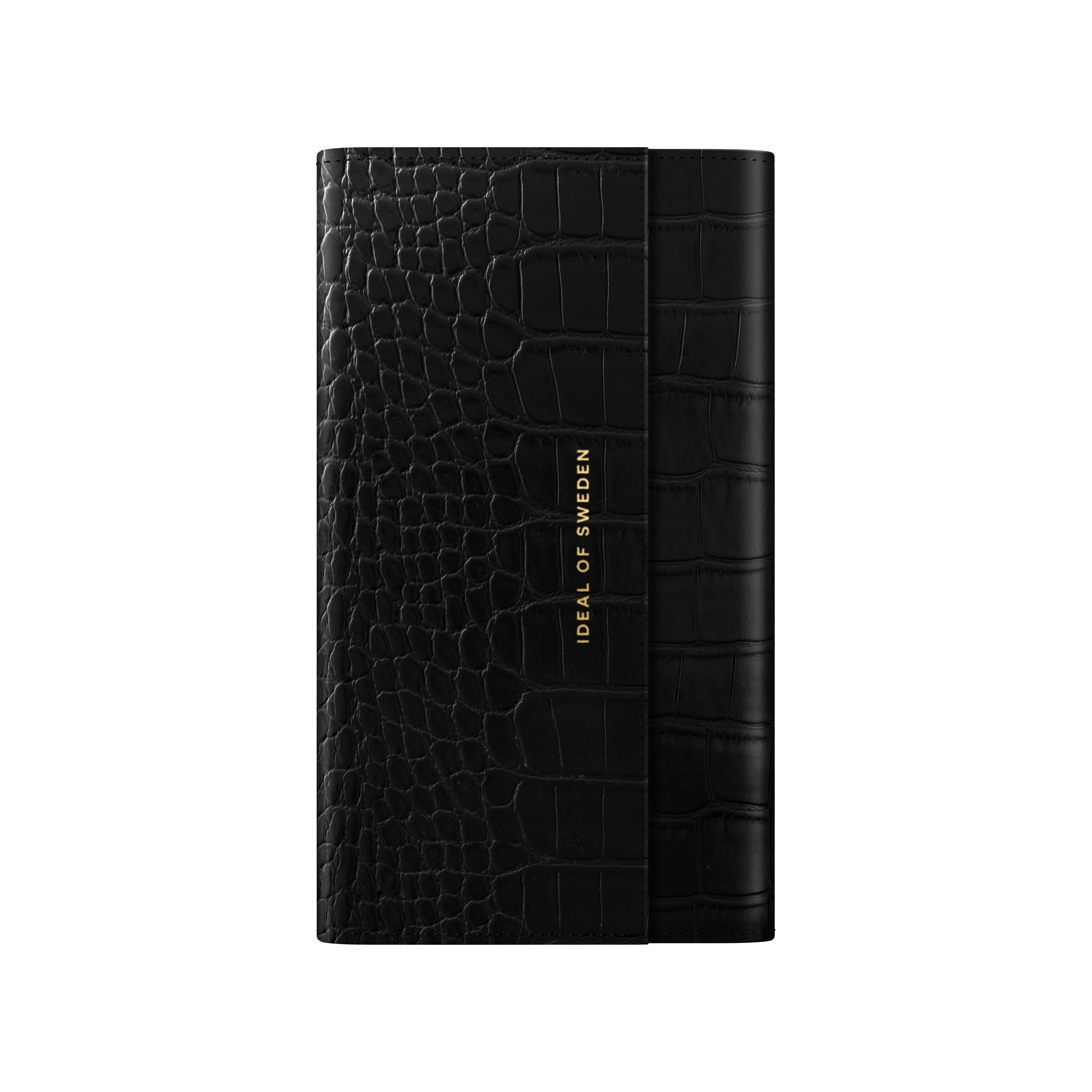 Signature Clutch iPhone SE 2020/8/7/6S/6 Jet Black Croco