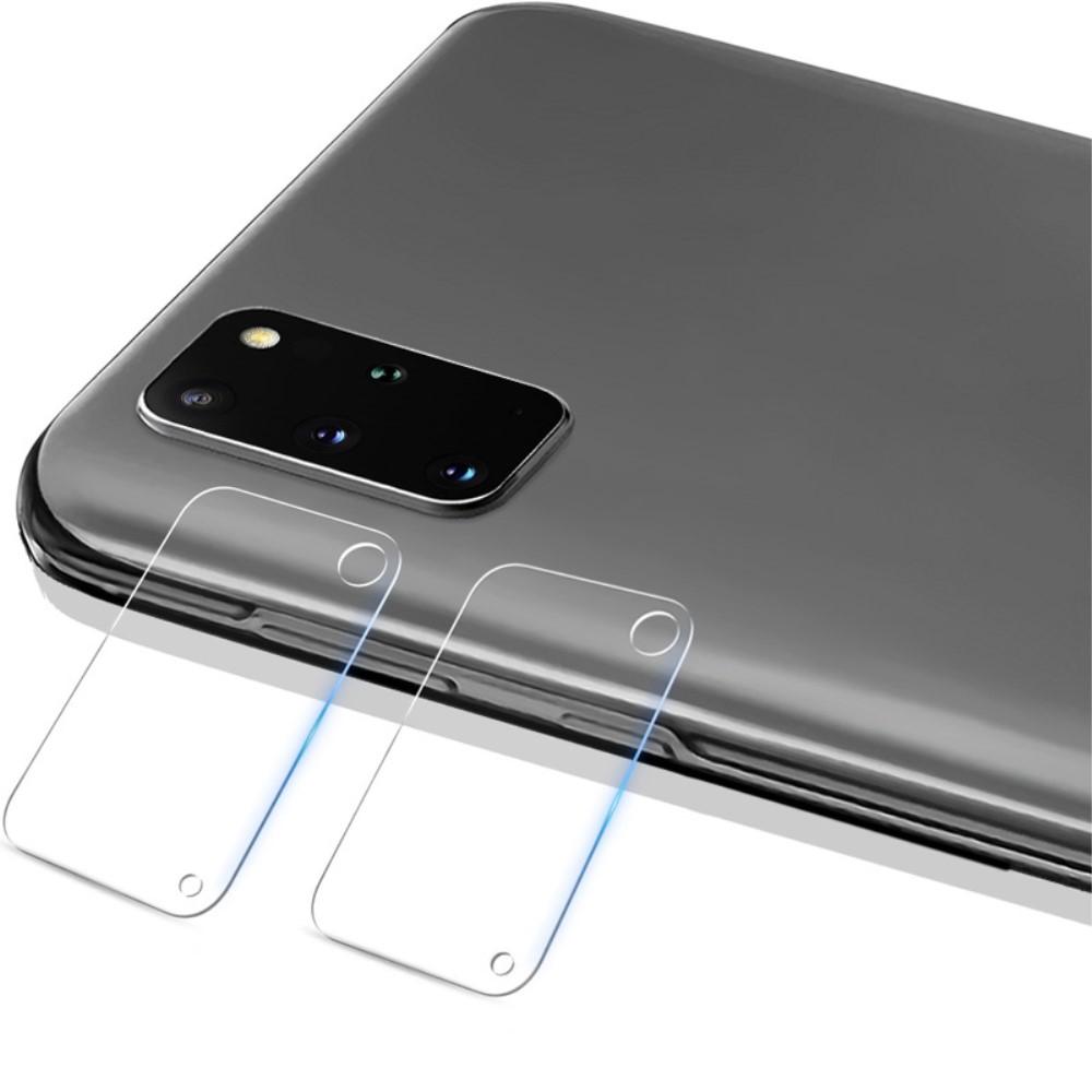 2-pack Härdat Glas Linsskydd Galaxy S20 Plus